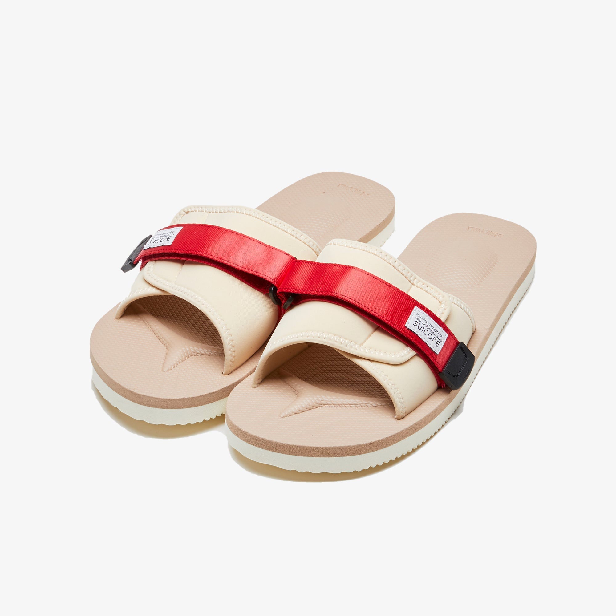 Padri red beige – Suicoke | PADRI { RED/BEIGE