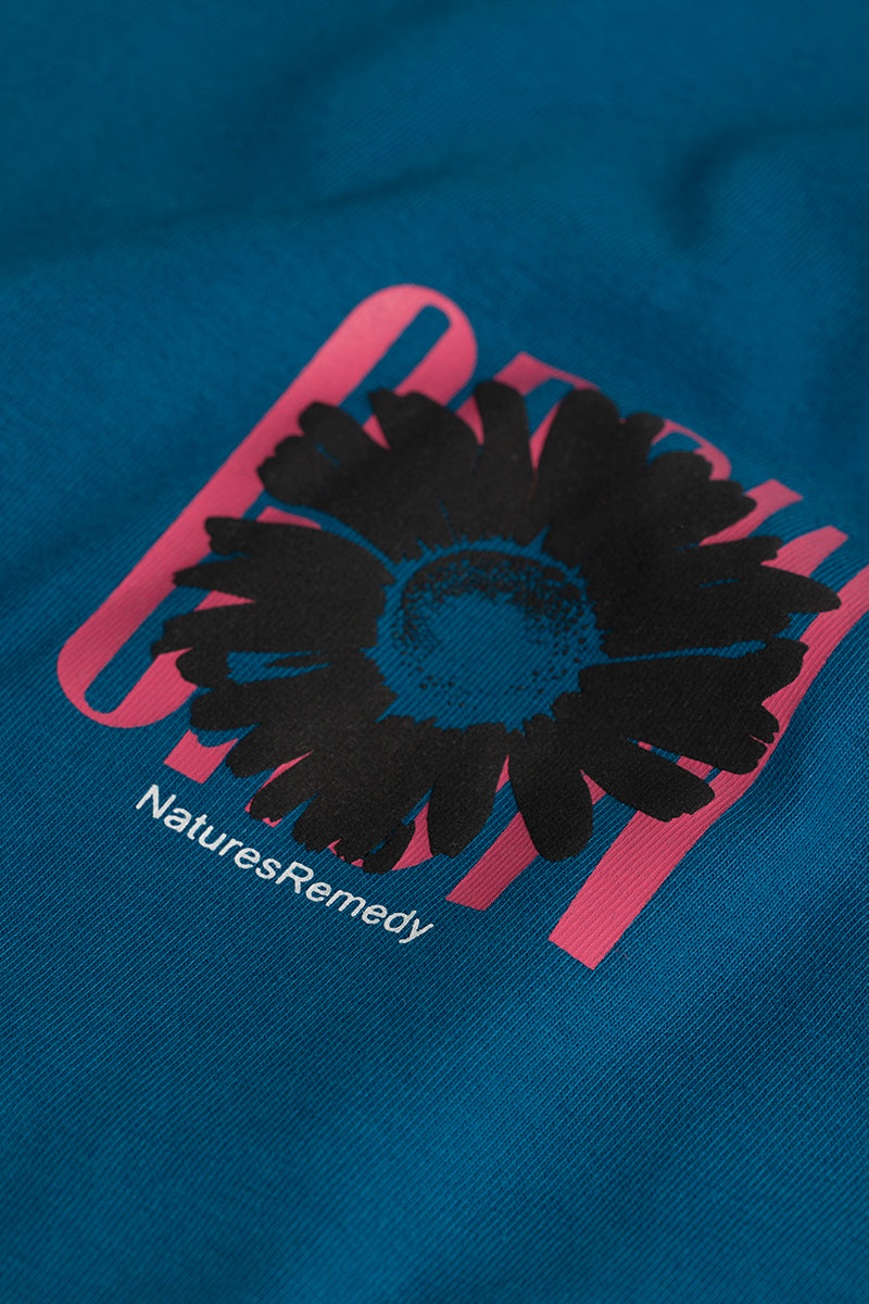 SNITCH Natures Remedy Blue Oversized T-Shirt - view 8