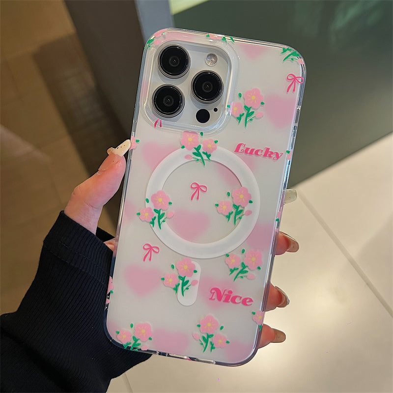 Peeperly Lucky Nice Floral Heart Case – No Color - view 2
