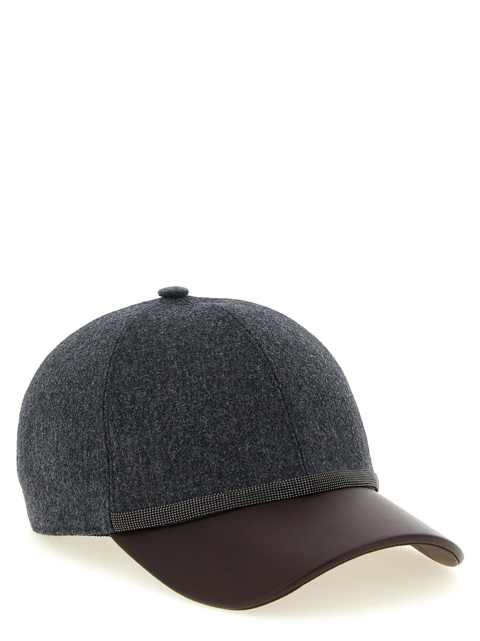 Brunello Cucinelli Baseball Cap – 100% virgin wool - view 2