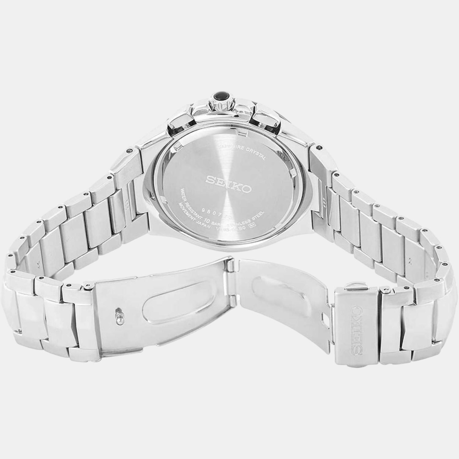 Seiko Coutura Men Quartz Two Tone Dial Chronograph Stainless Steel Watch SSC763P1 - view 2