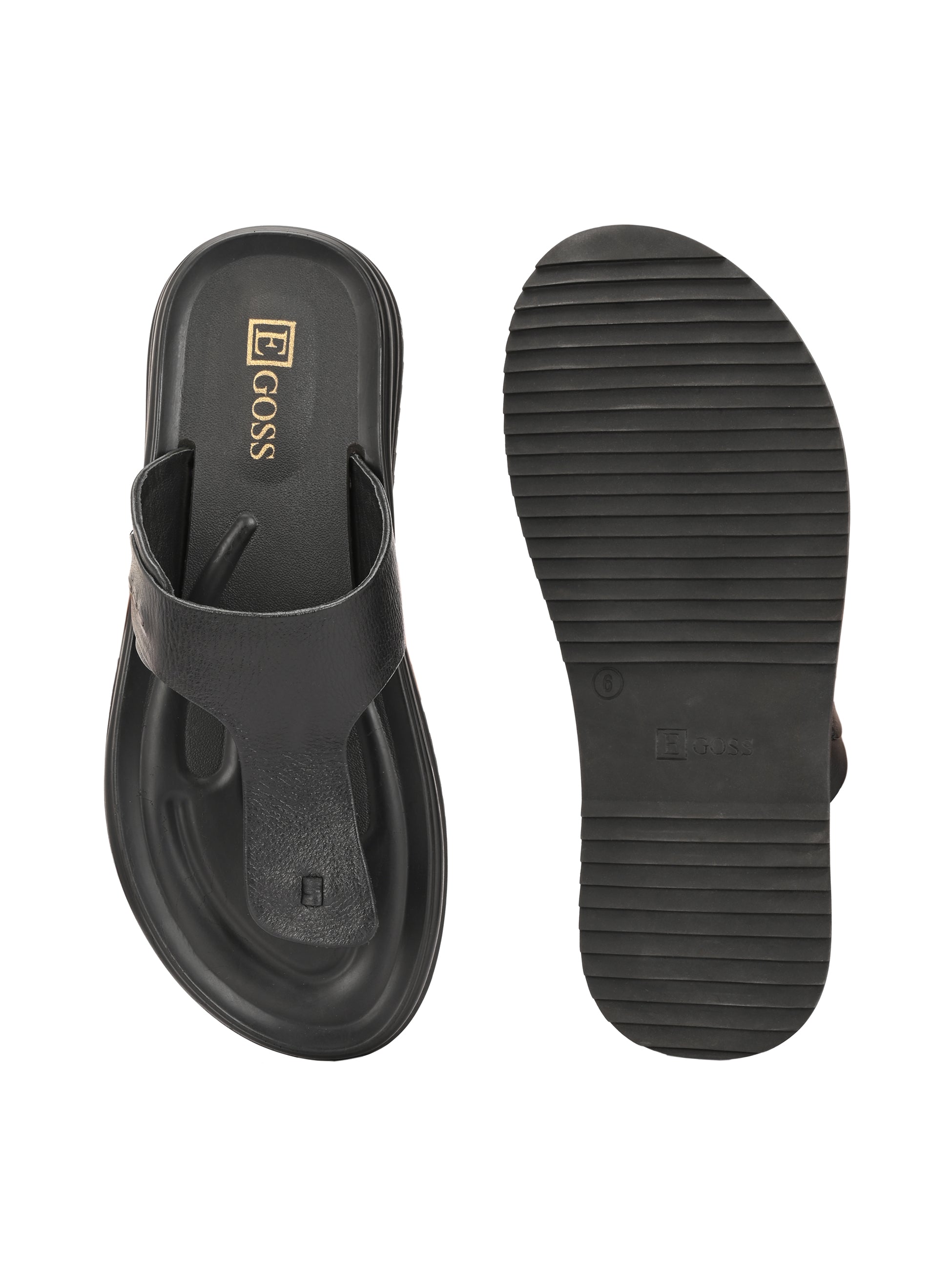 Egoss Shoes Comet Leather Slippers by Aspeerio - view 13