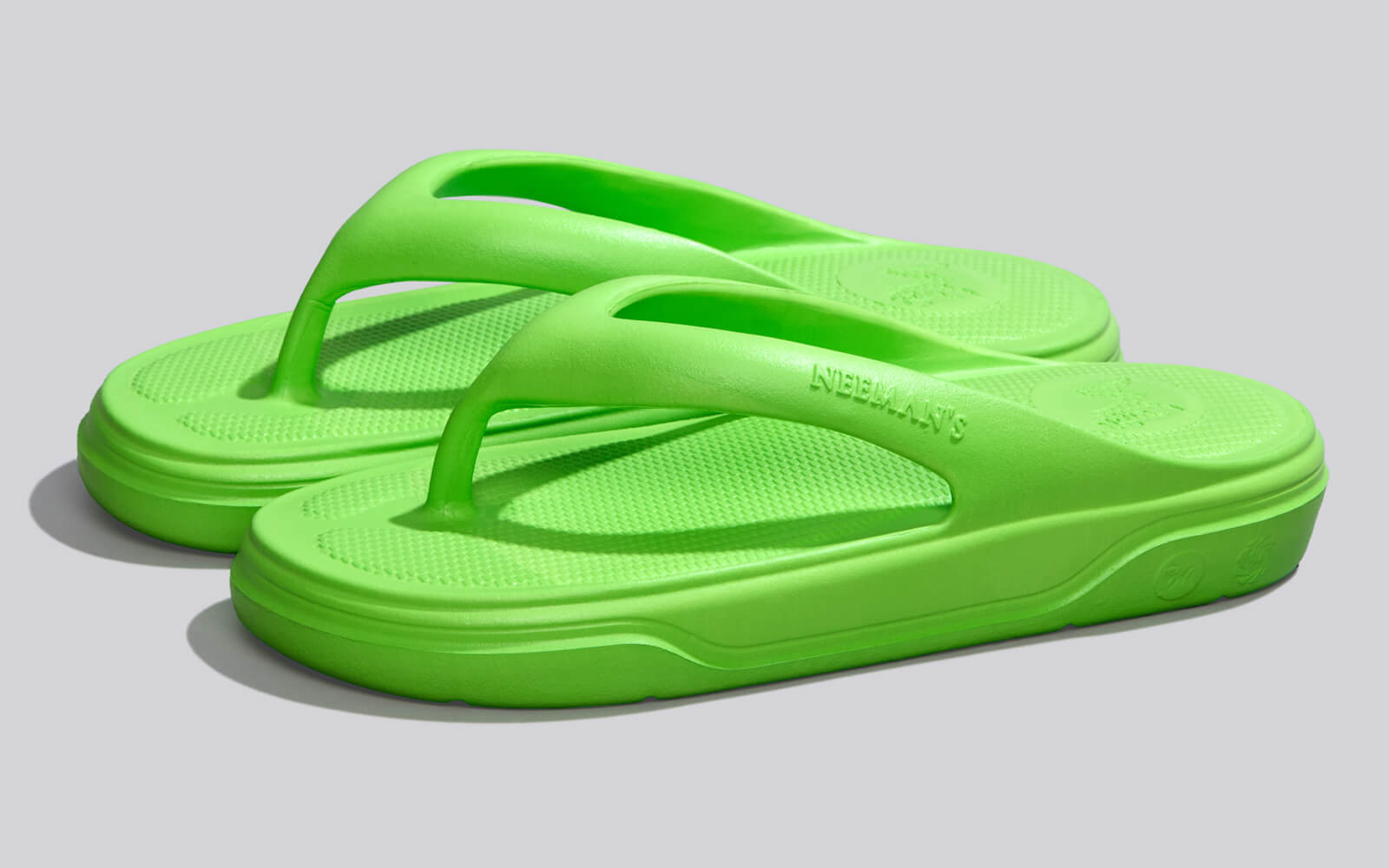 Neeman's Cushers Flips For Women : Neon Green - view 6