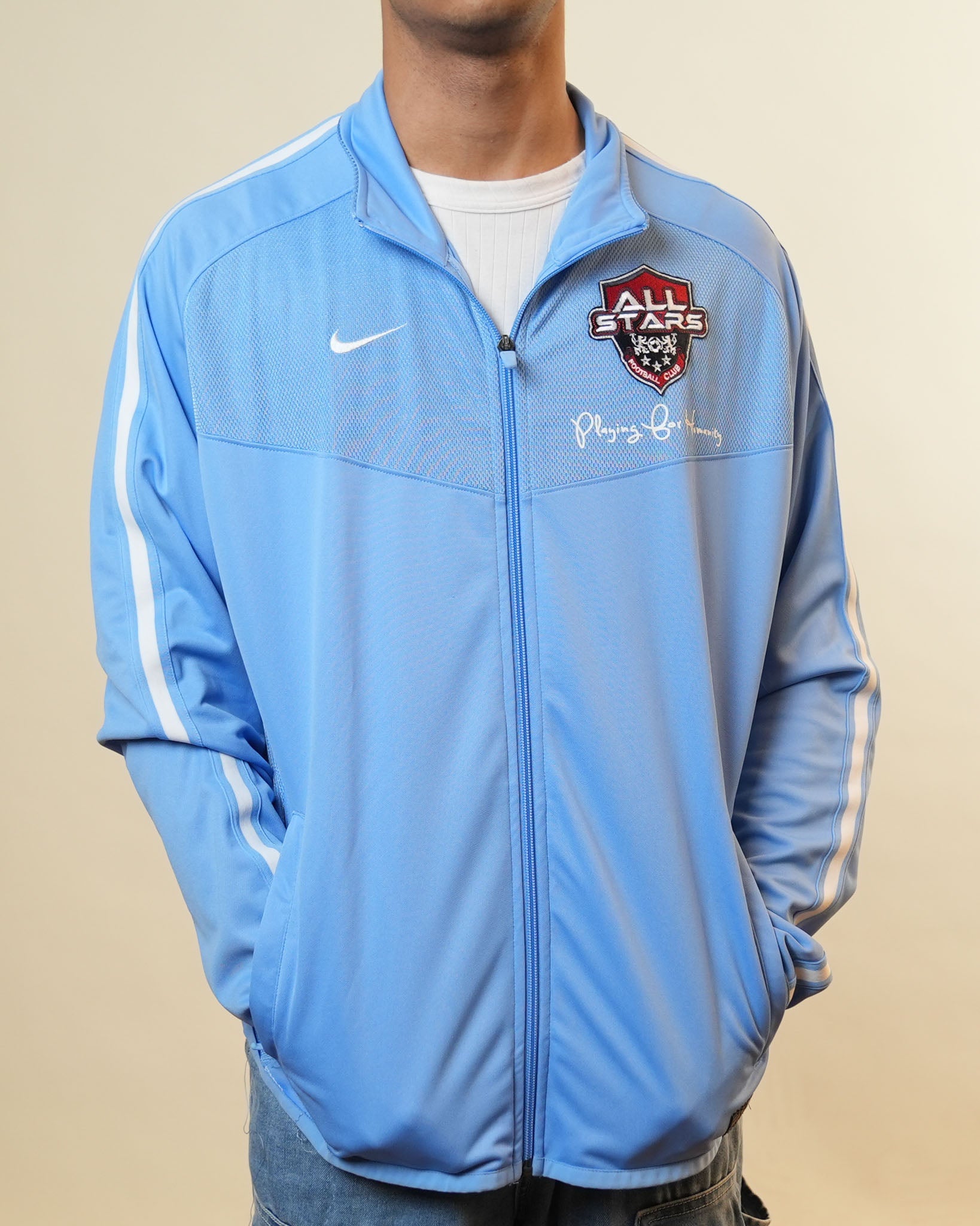 Nike Light Blue All Stars Jacket