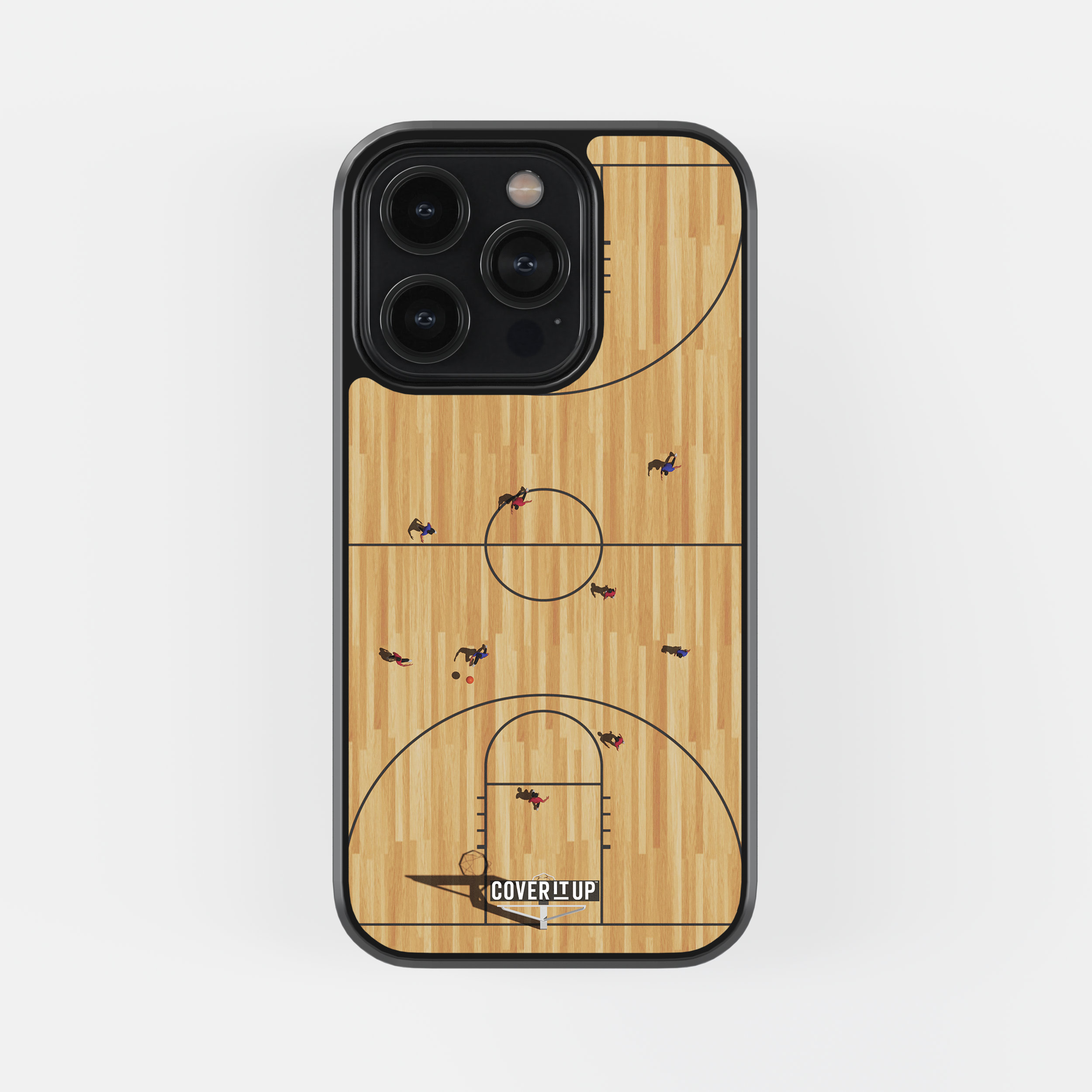Design Phone Cases Basketball Pitch Glass Case