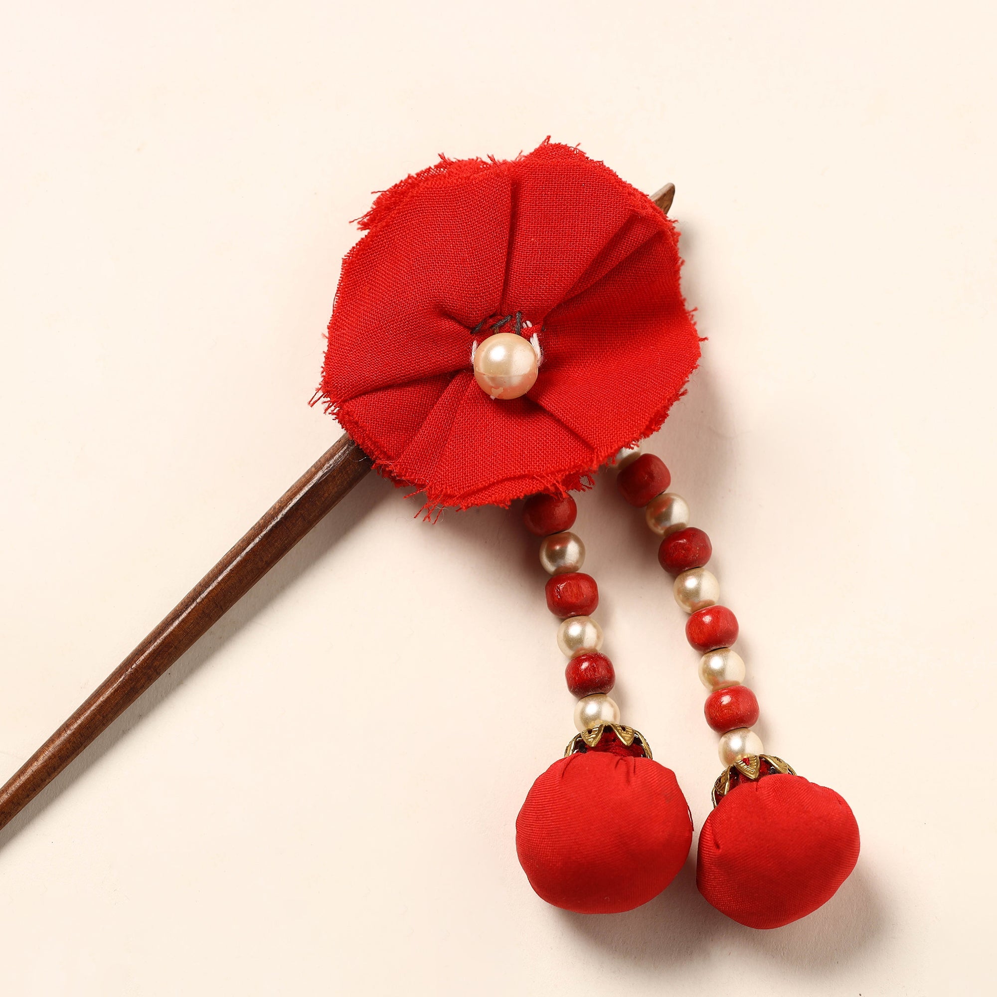 JALPARI Handmade Crochet Wooden Juda Stick 10 - view 2