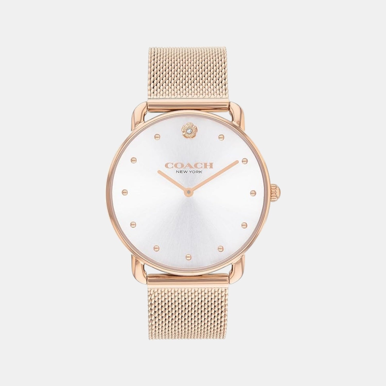 Coach Elliot Women Quartz Silver & White Dial Analog Stainless Steel Watch 14504209