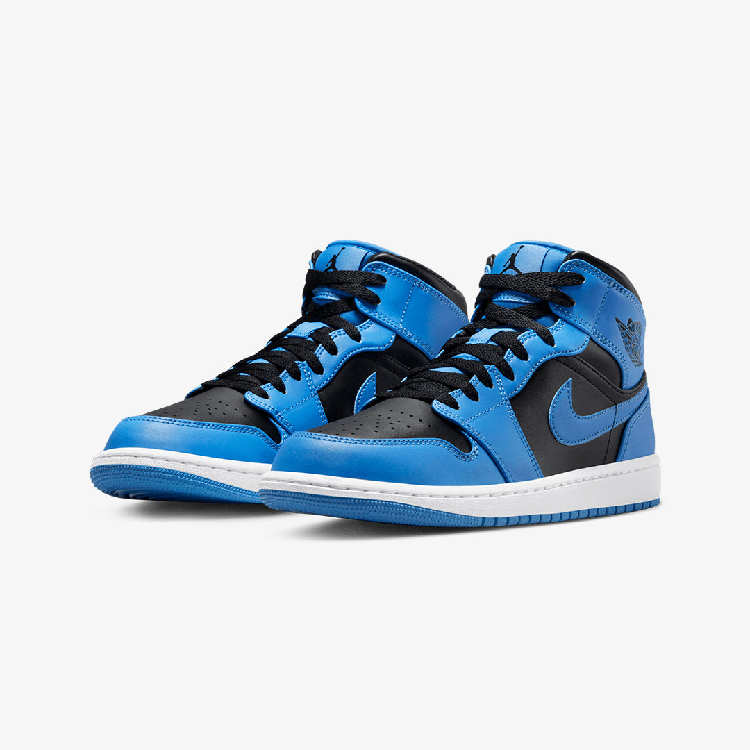 1 mid university – Jordan | AIR JORDAN 1 MID { UNIVERSITY BLUE/BLACK-WHITE