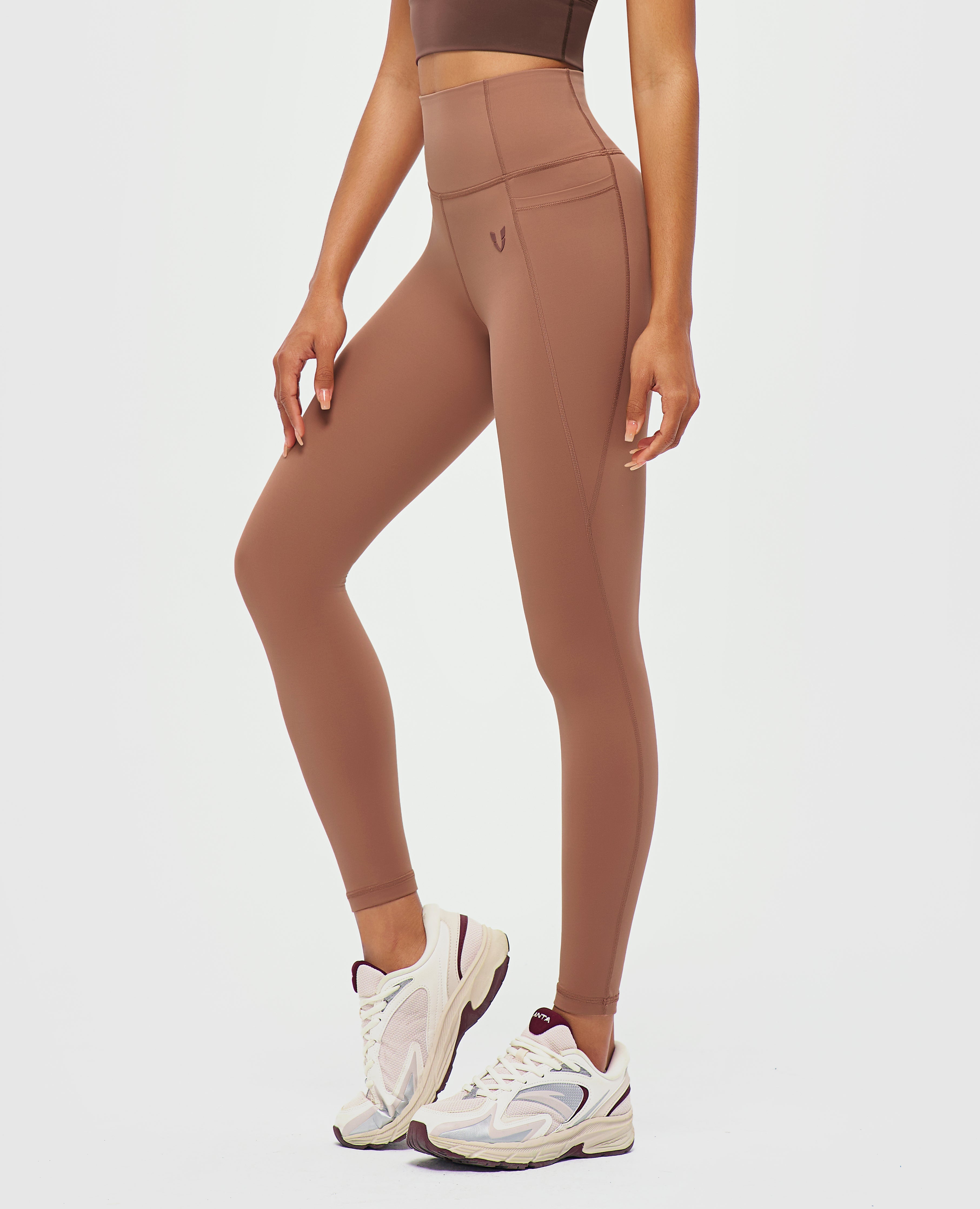 FIRM ABS Training Pocket Leggings - Pink