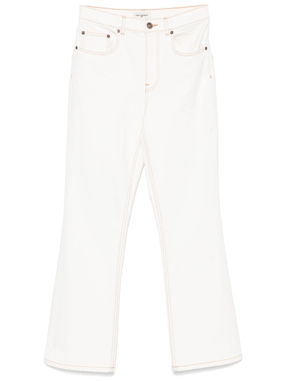 Tory Burch denim jeans - white – Cotton 98% Elastane 2%