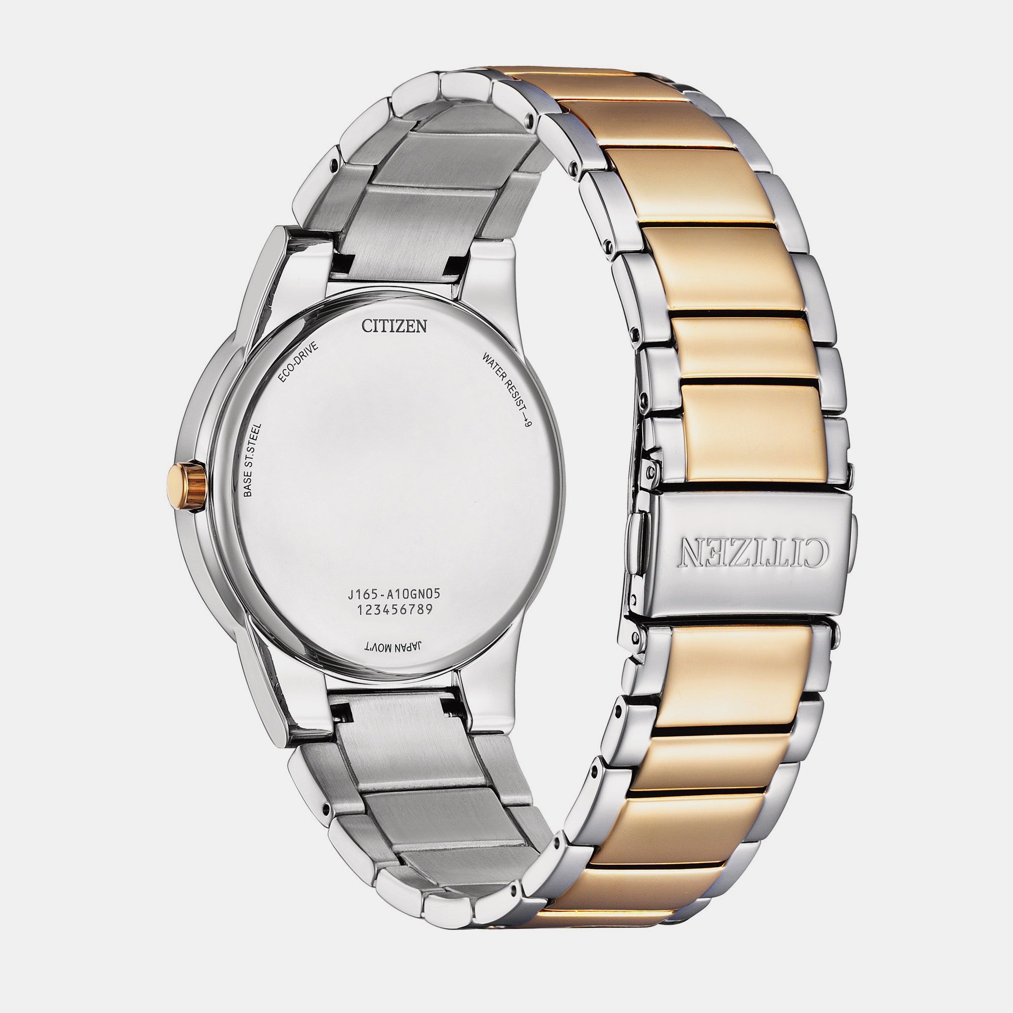 Citizen Axiom Men Eco-Drive White Dial Analog Stainless Steel Watch AU1064-85A - view 2