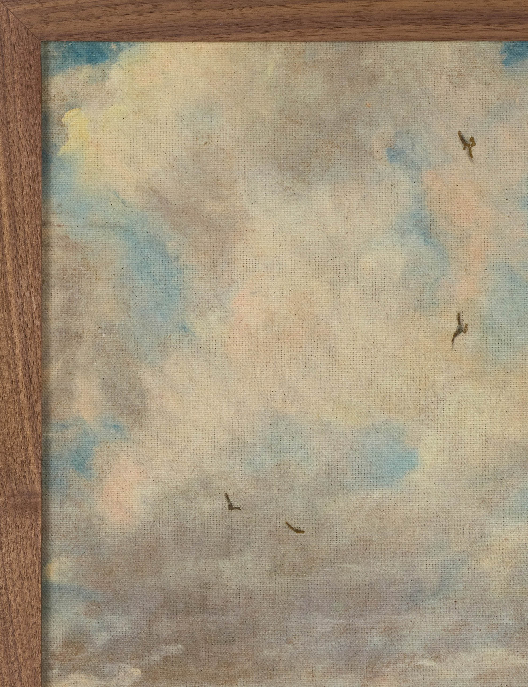 Lulu and Georgia Cloud Study With Birds Wall Art by John Constable - view 3