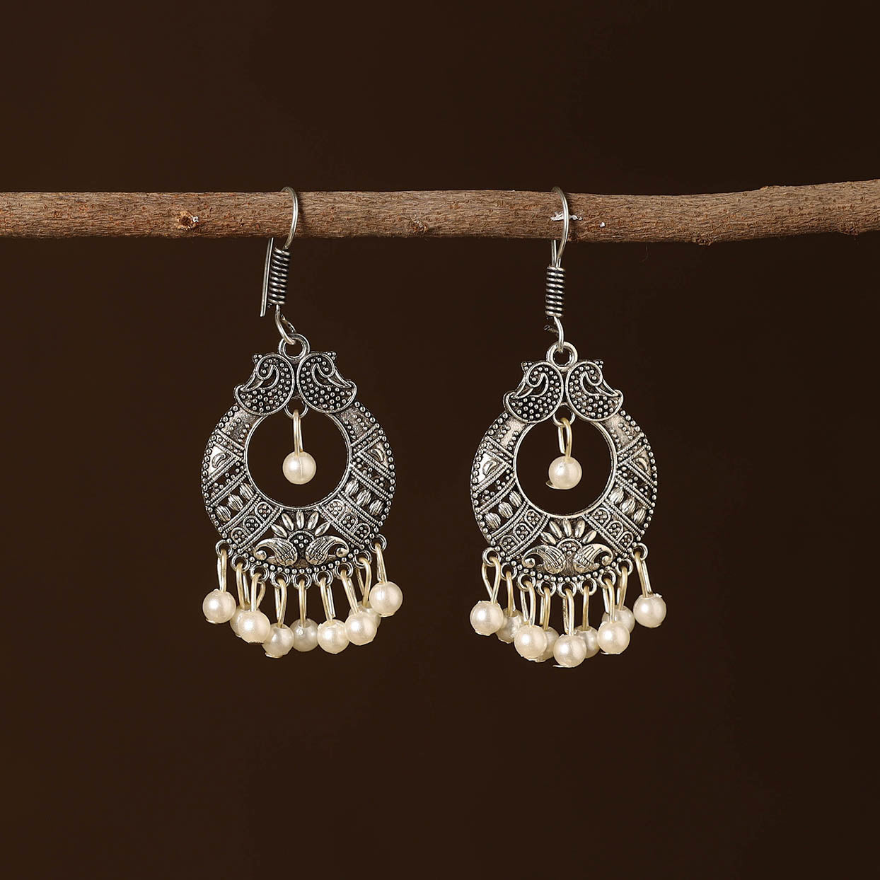JALPARI Anam German Silver Earrings - view 2