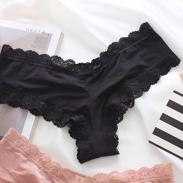 BlackTree Satin Sexy High-Level Crotch Cotton Briefs ..