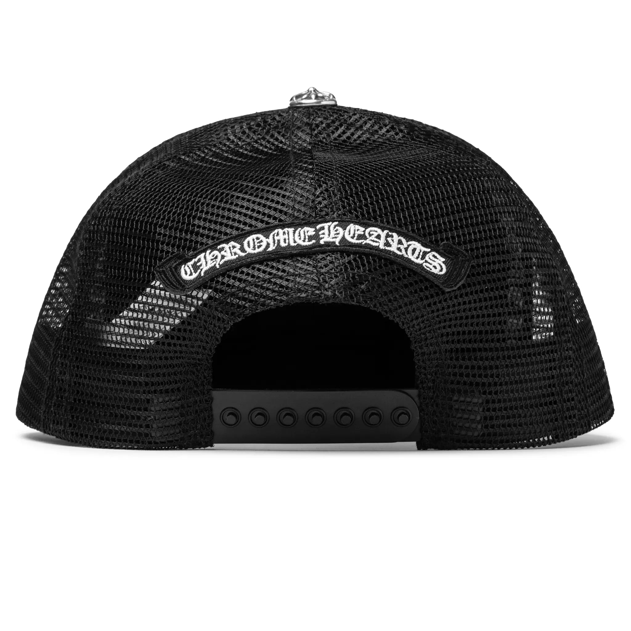 Chrome Hearts Cemetery Black White Trucker Cap - view 3