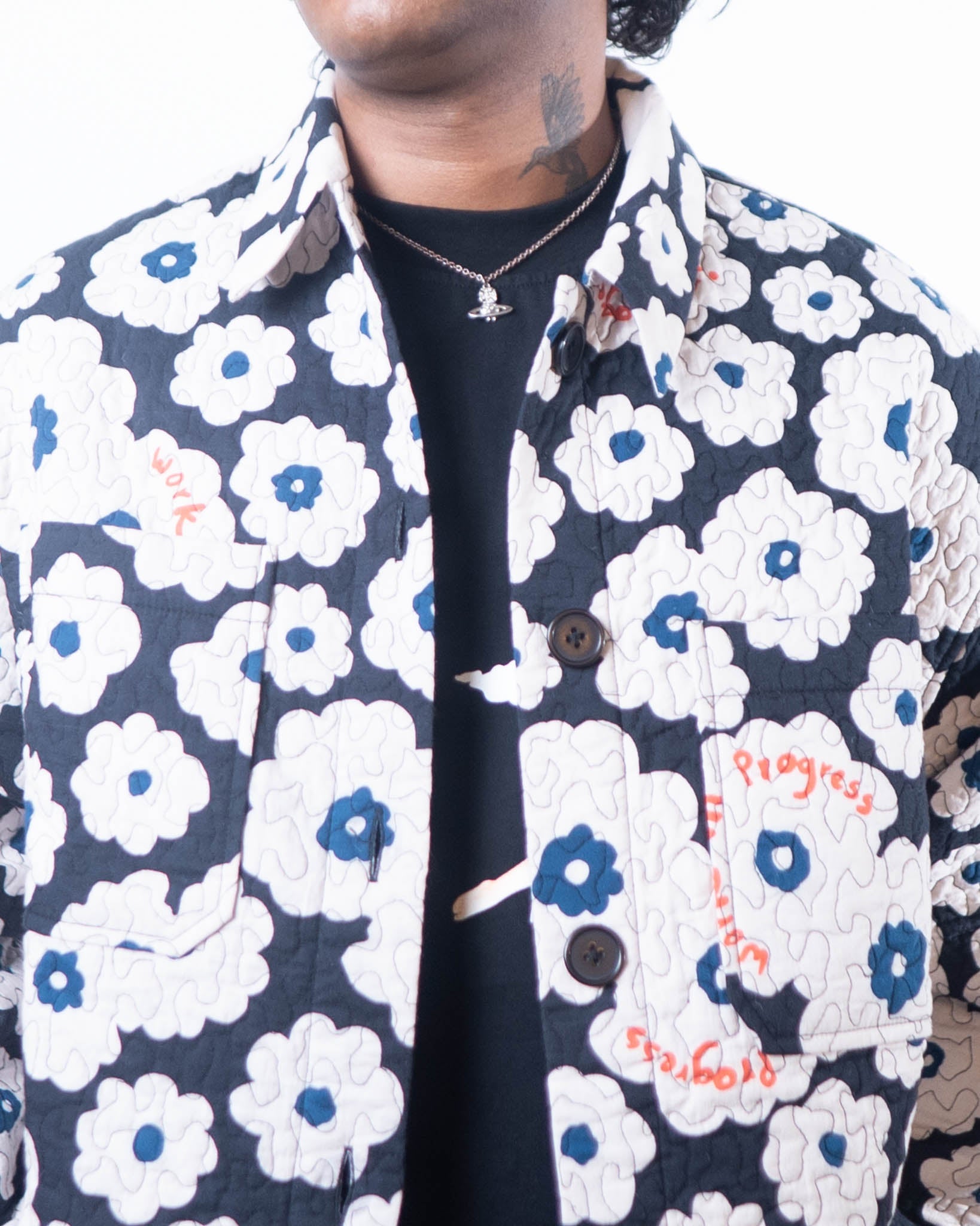 IMWIP Bloom Shacket Returns - L & XL - view 2