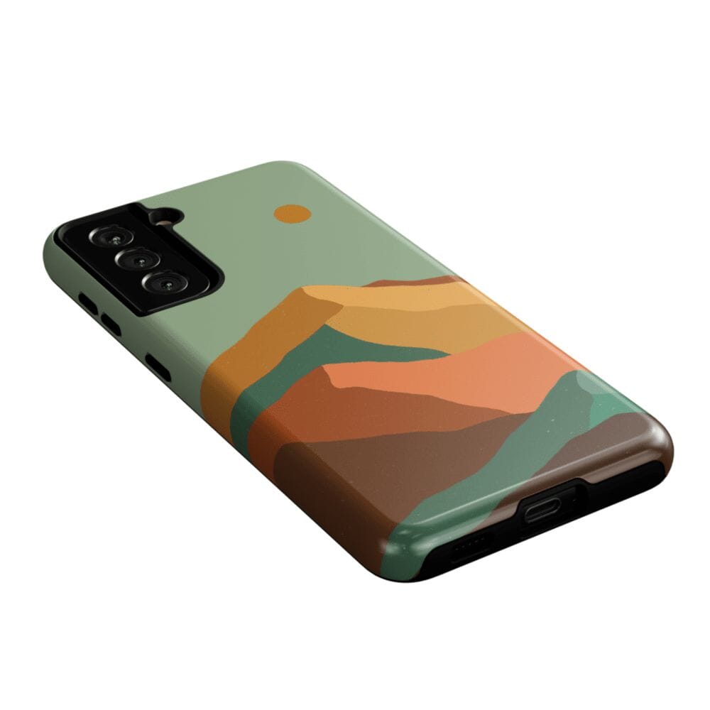 Casetry Endless Peaks | Colorblock Mountain Samsung Case - view 20