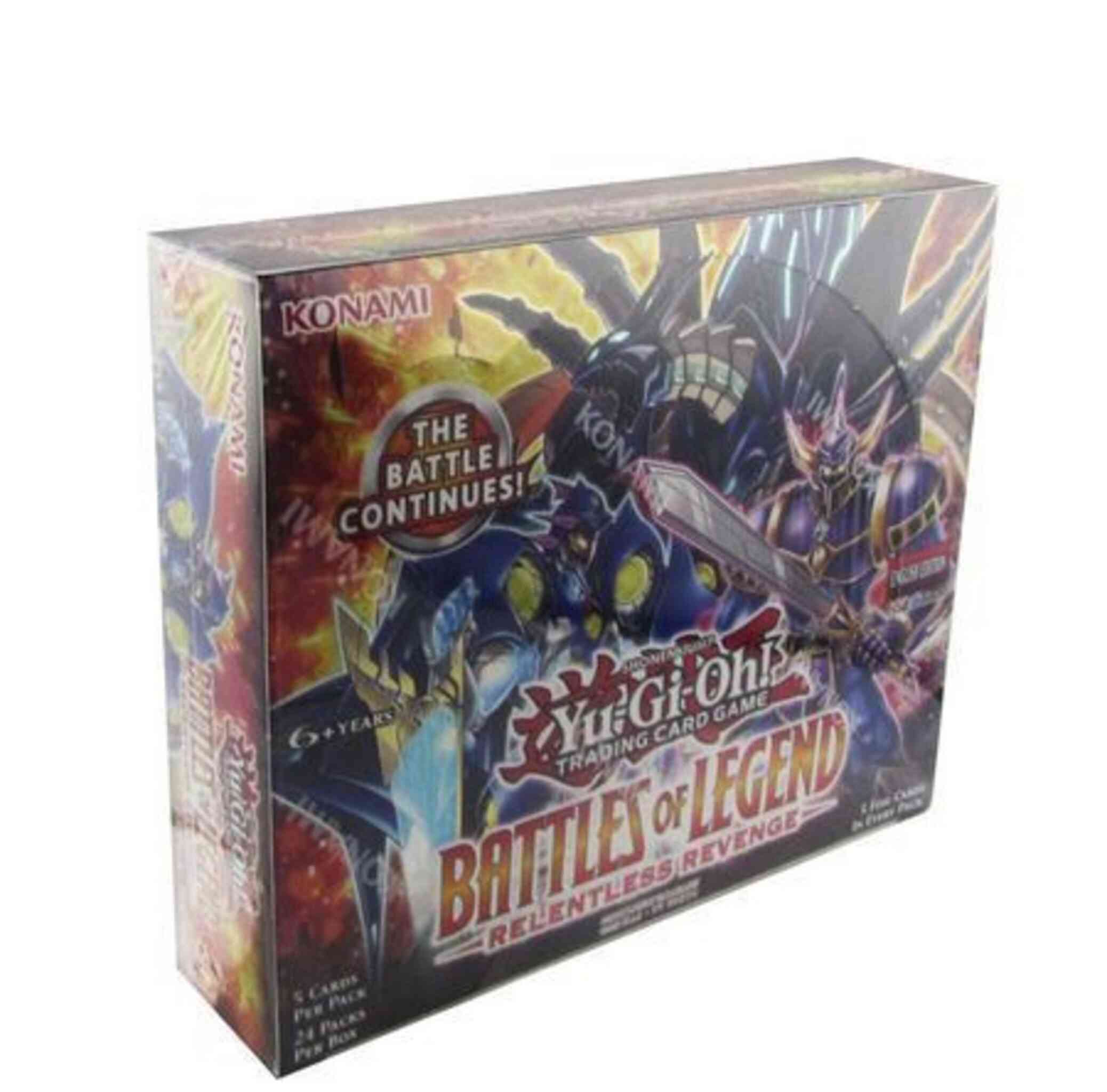 Yu-Gi-Oh! Battles of Legend: Relentless Revenge 1st Edition Booster Box