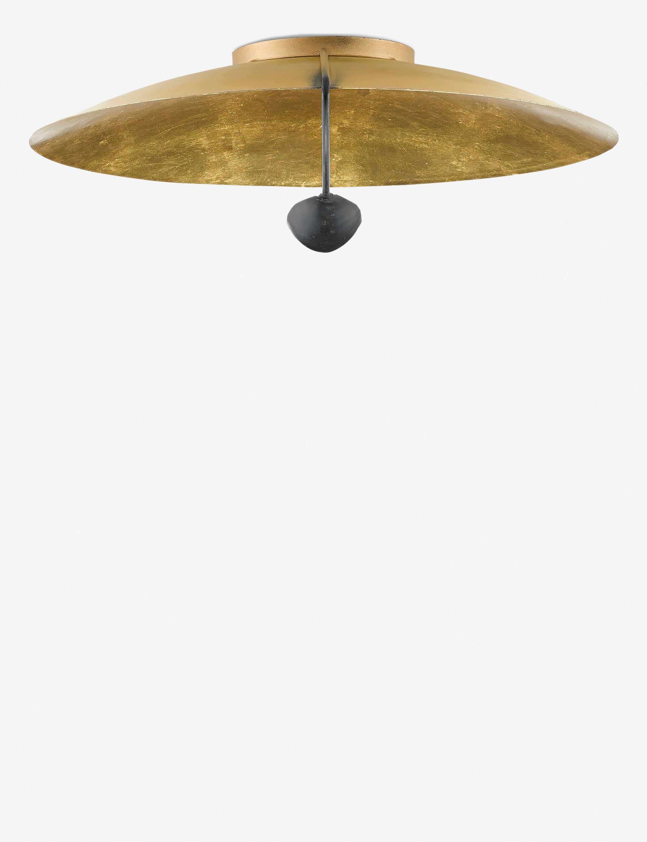 Lulu and Georgia Abel Flush Mount Light – Black