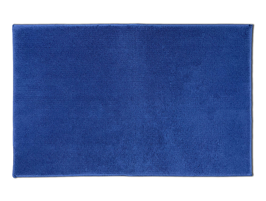 Spaces India Anti Skid Navy Blue Drylon Large Bath Mat - Raang By Welspun - view 2