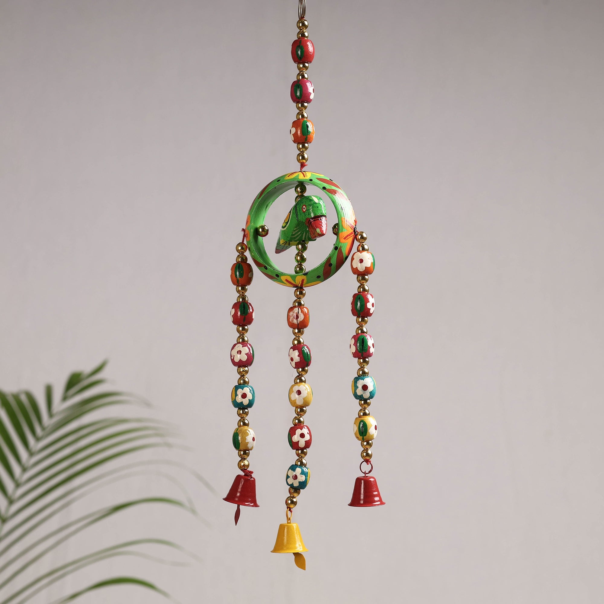 DEVENDRA SINGH Banaras Handpainted Wooden & Beadwork Decorative Hanging