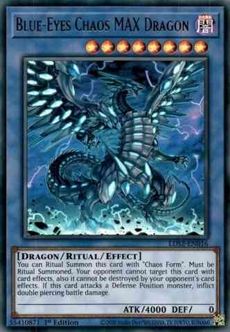 Yu-Gi-Oh! Blue-Eyes Chaos MAX Dragon - LDS2-EN016 - Ultra Rare - 1st Edition