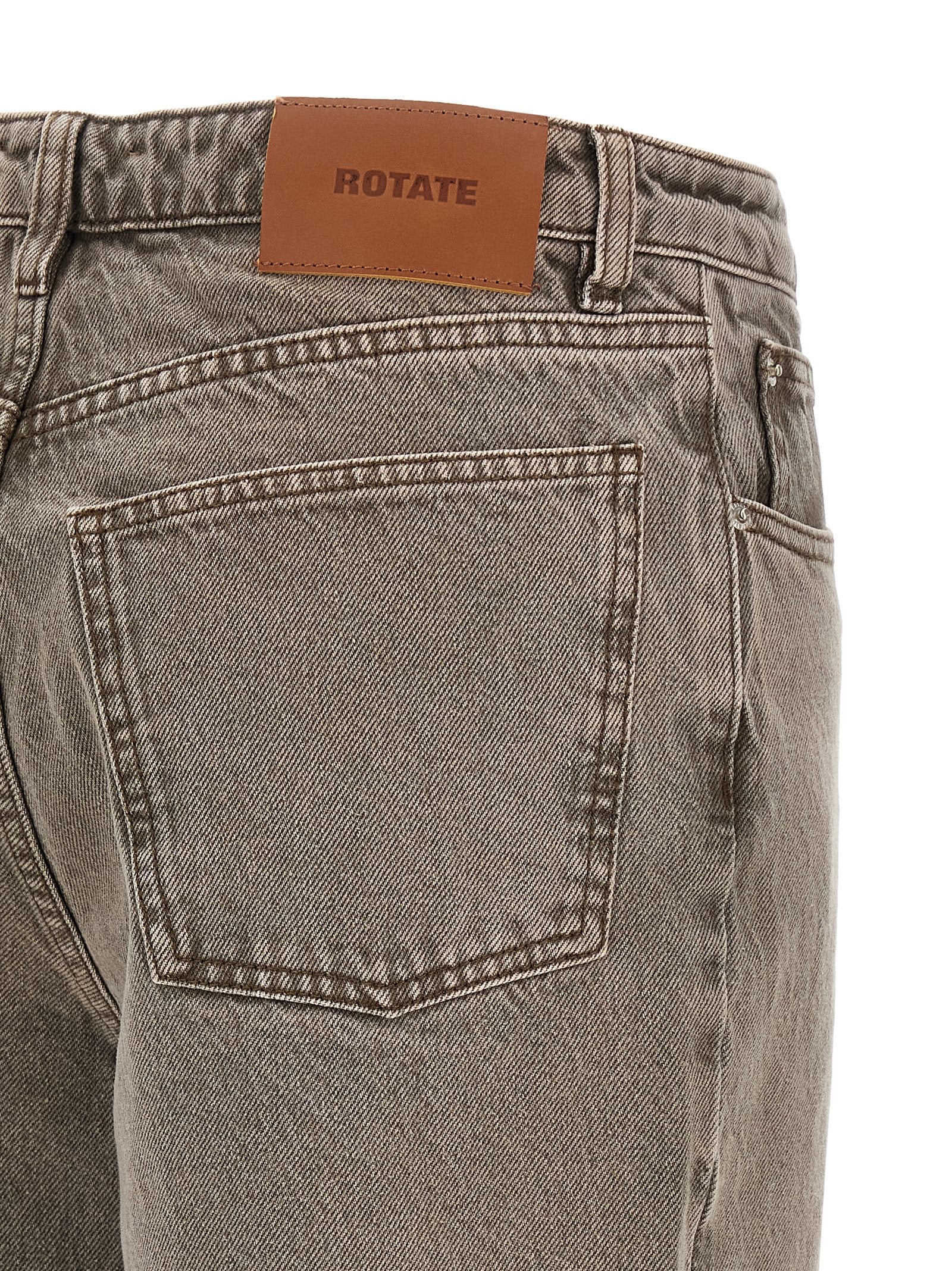 Rotate Birger Christensen Straight Leg Jeans – 100% cotton - view 4