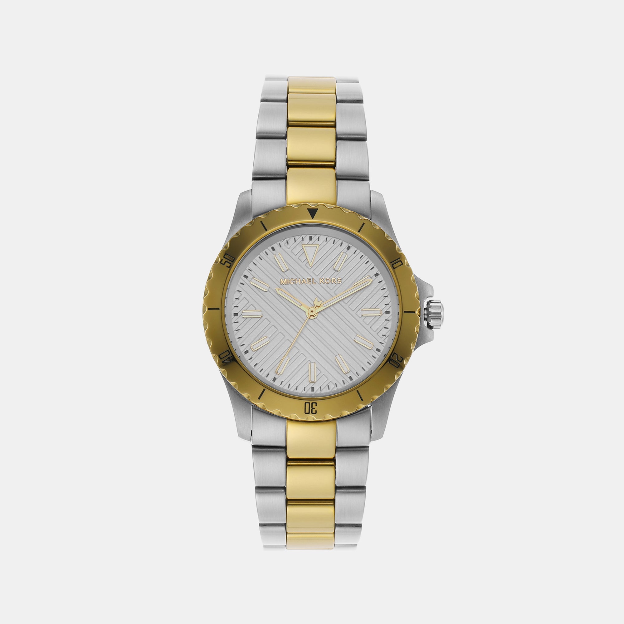 Michael Kors Everest Men Quartz Silver Dial Analog Stainless Steel Watch MK9141