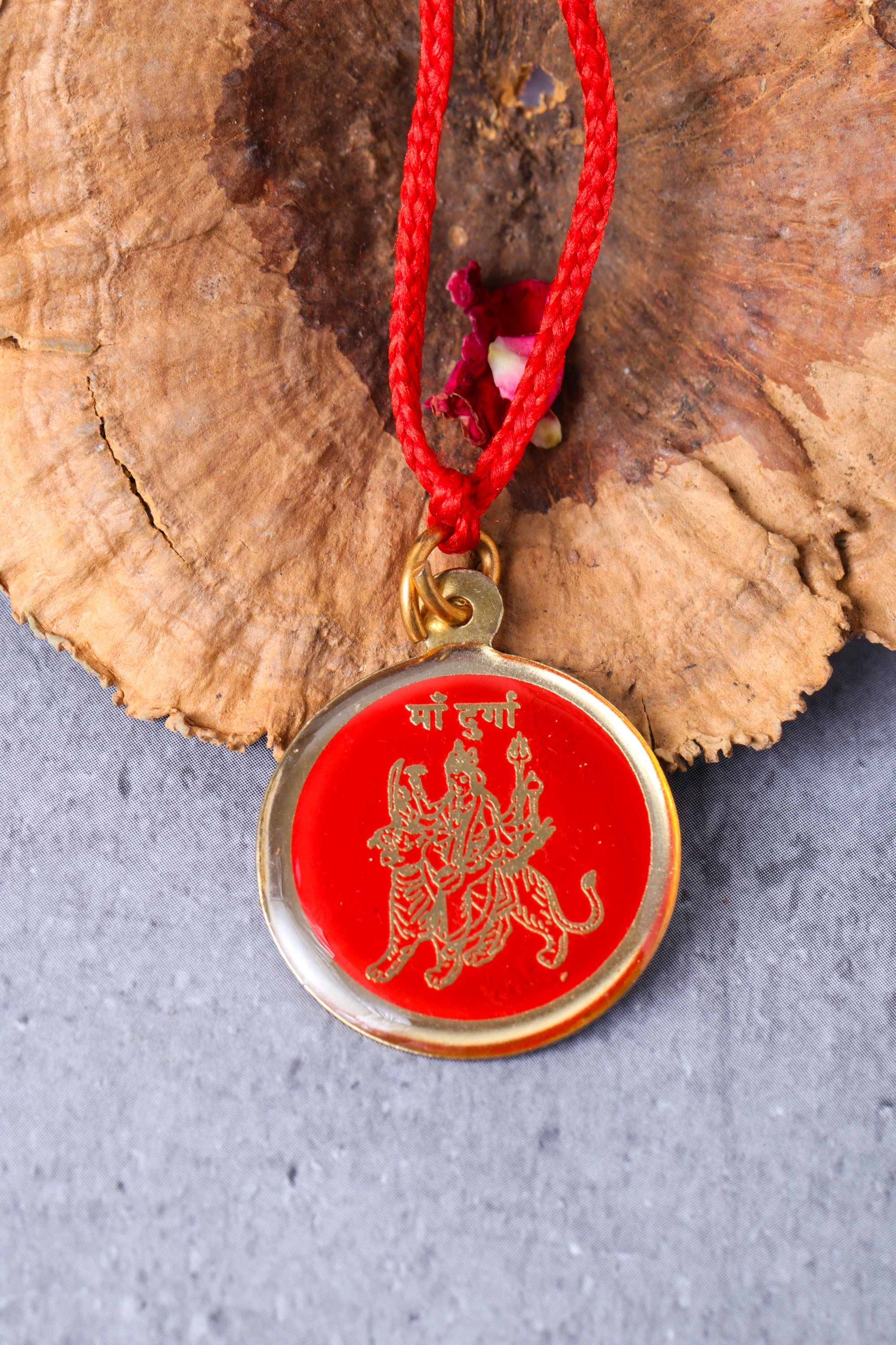 Studio Vaidik Durga Kawach / Pendant / Locket