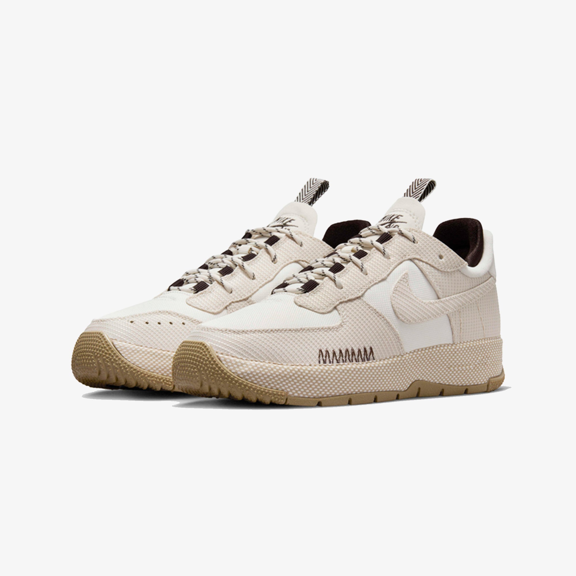 Nike | AIR FORCE 1 WILD { PHANTOM/PHANTOM-VELVET BROWN-KHAKI - view 2