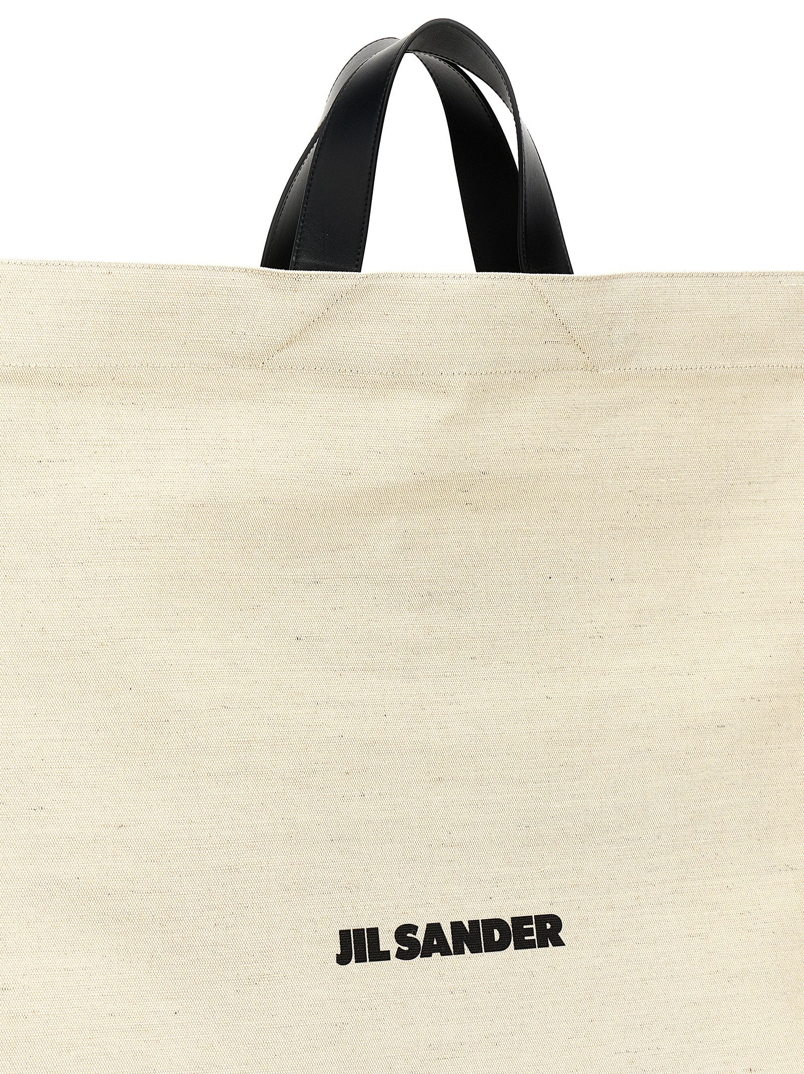 Jil Sander Border Book Tote Square Shopping Bag - view 3