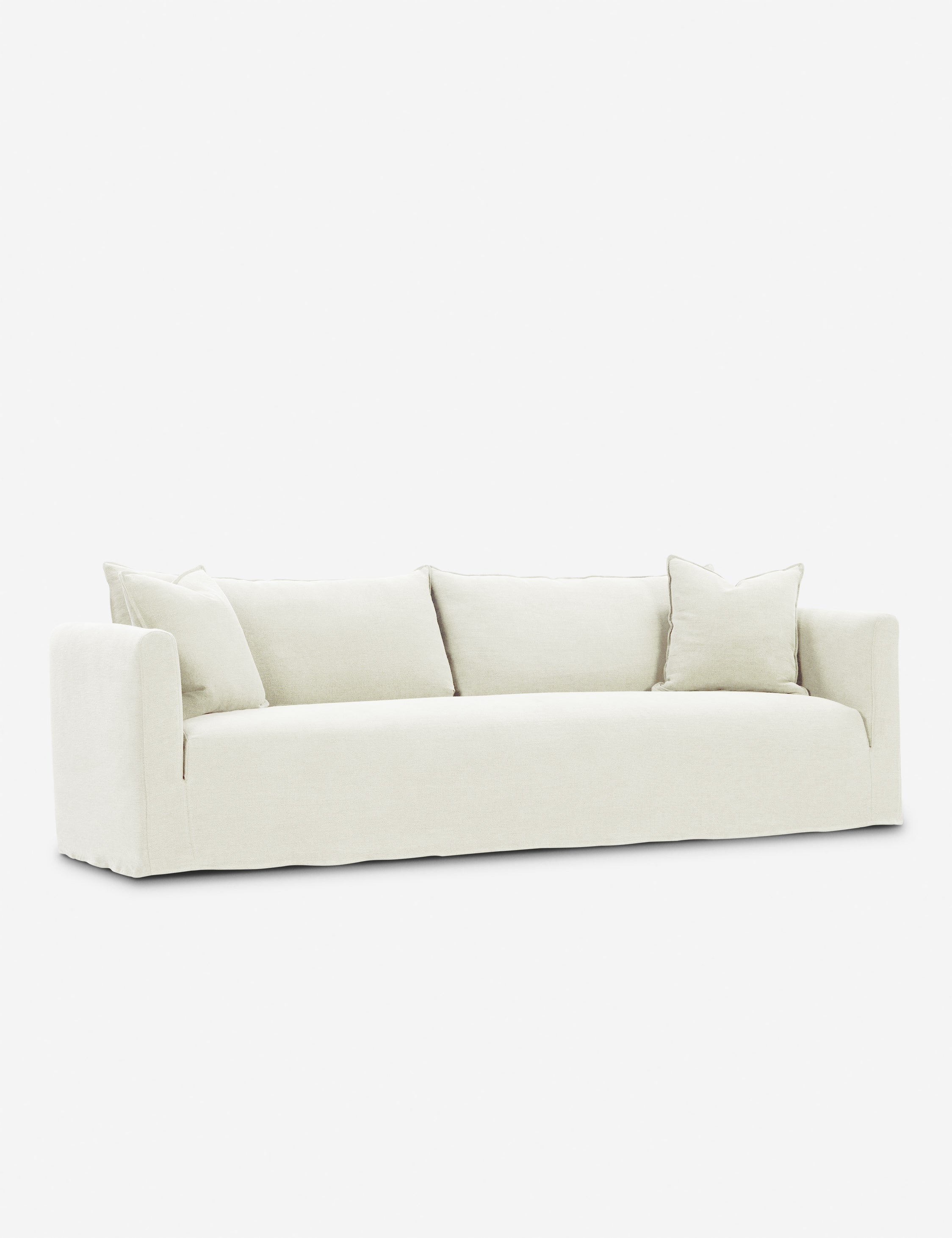 Lulu and Georgia Seton Slipcover Sofa - view 15