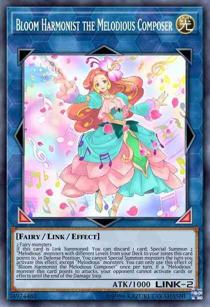 Yu-Gi-Oh! Bloom Harmonist the Melodious Composer - DUOV-EN020 - Ultra Rare - 1st Edition