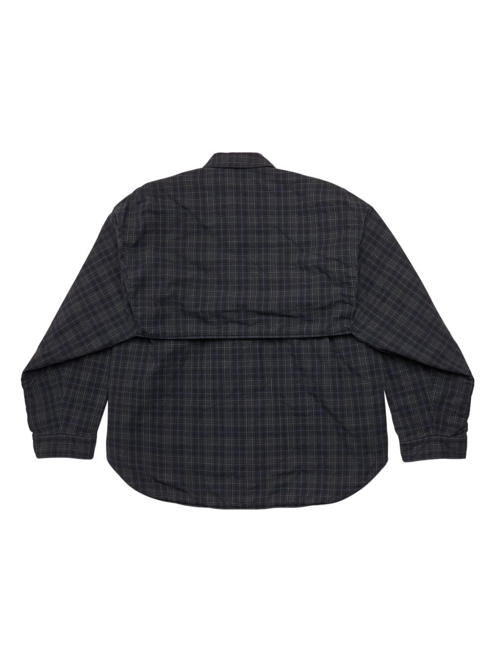 Balenciaga Checked pattern flannel shirt – 100% cotton - view 2