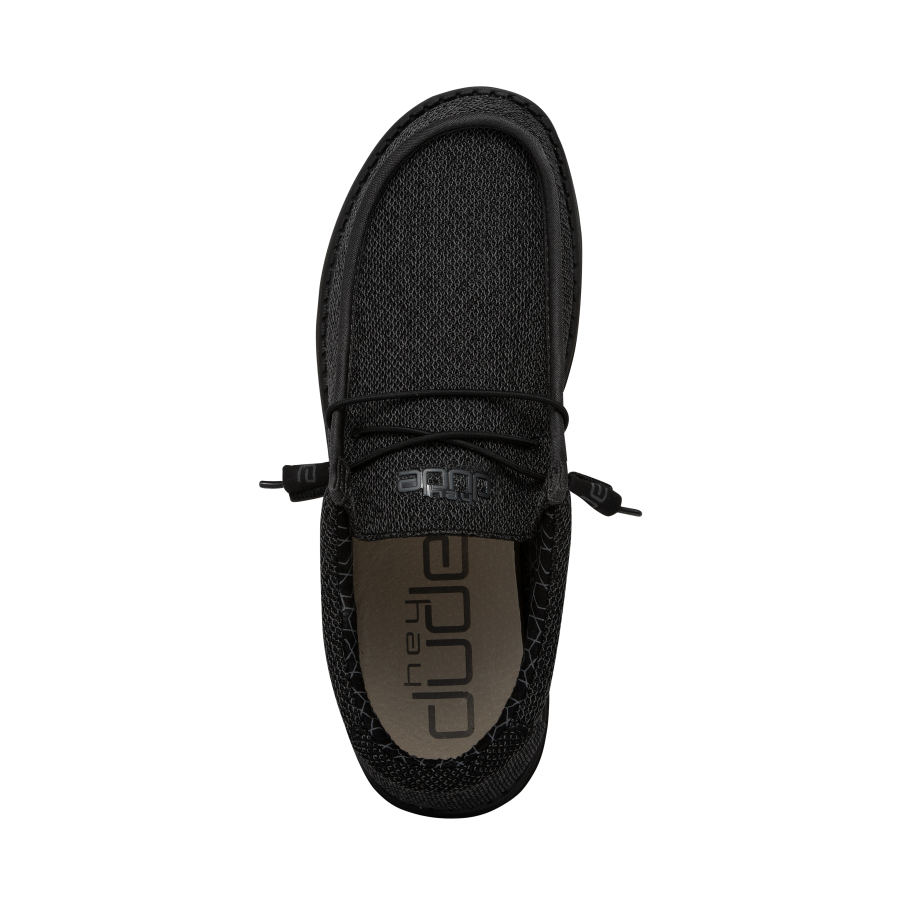 HEYDUDE shoes Wally Sox Micro - Total Black (Past Season) - view 6