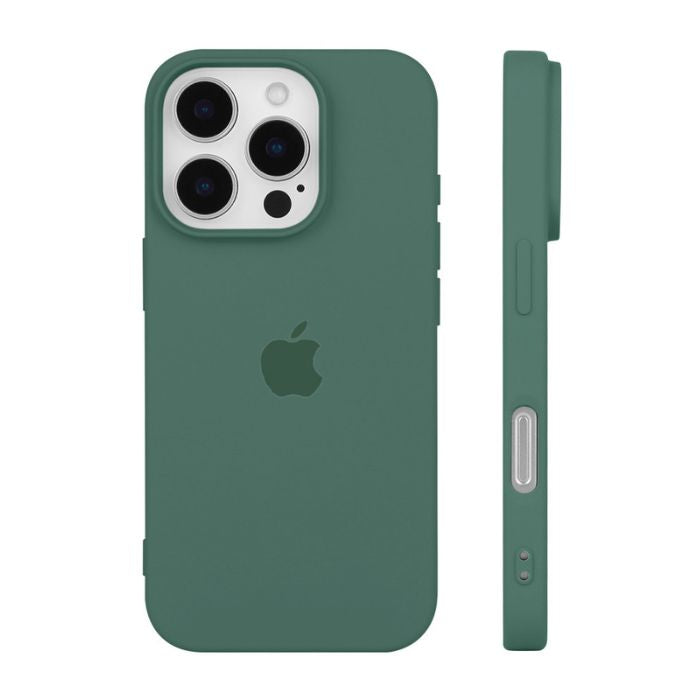 KSSShop iPhone 16 Pro Max Silicone Case - Pine Green