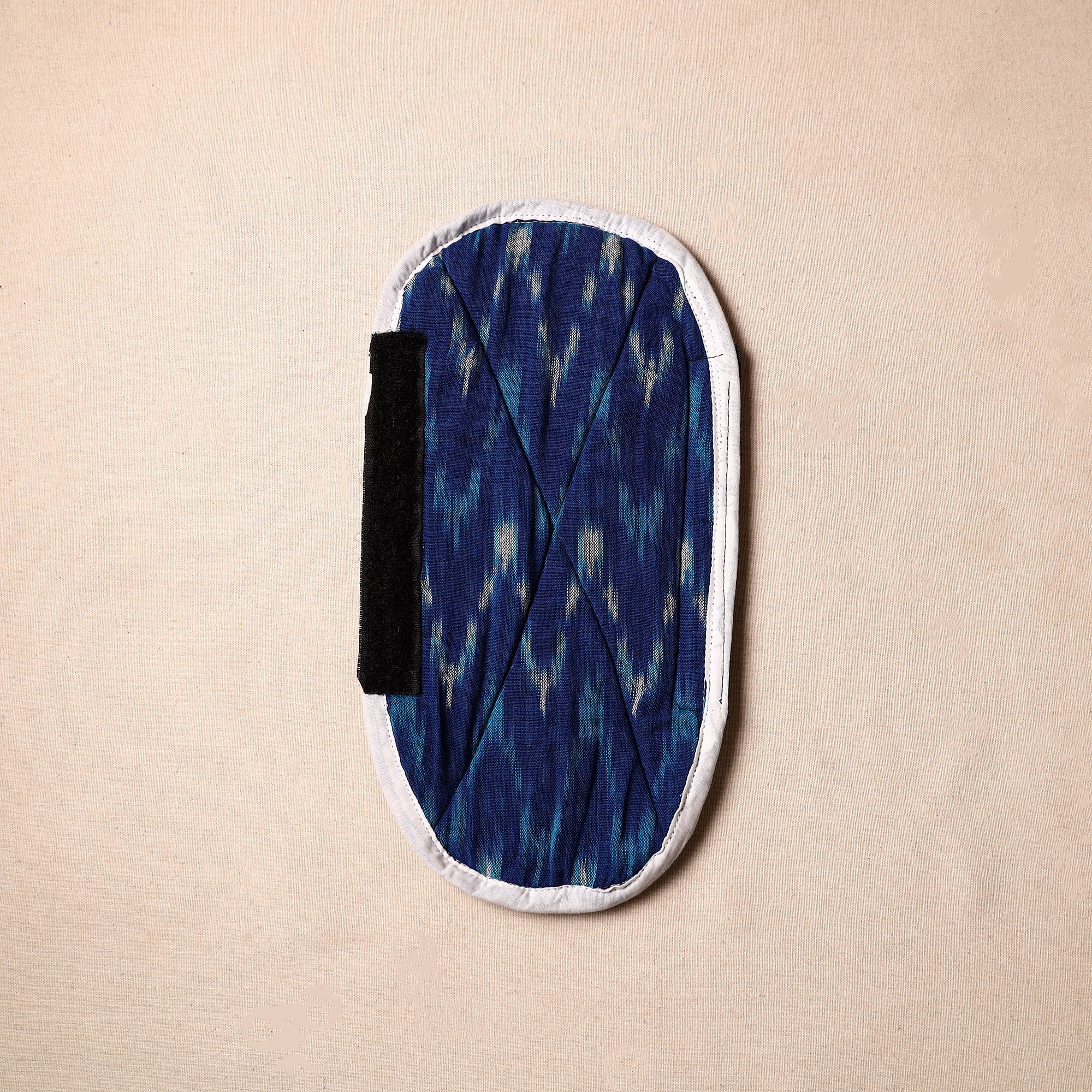 JALPARI Black - Handmade Cotton Fridge Handle Cover 08 - view 2