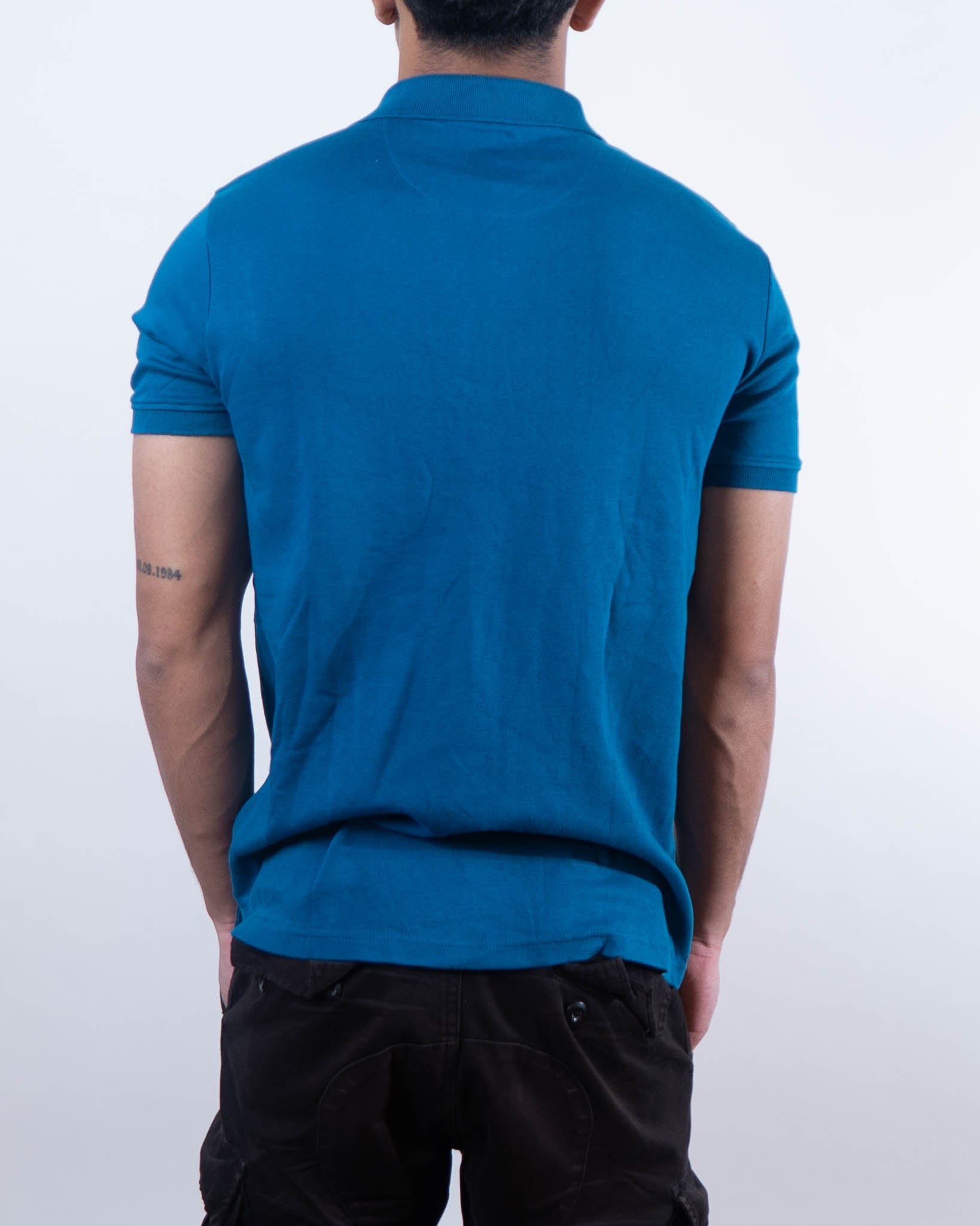 Abercrombie & Fitch Tonal Icon Don't Sweat it Polo T-Shirt - view 4