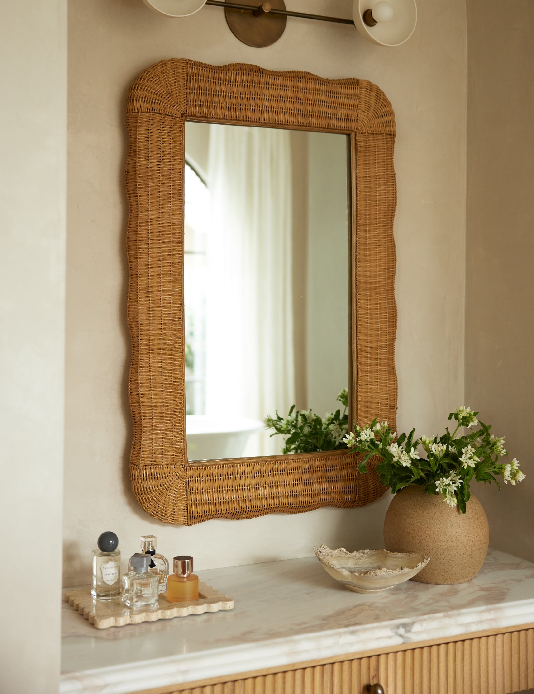 Lulu and Georgia Yarely Mirror – Natural