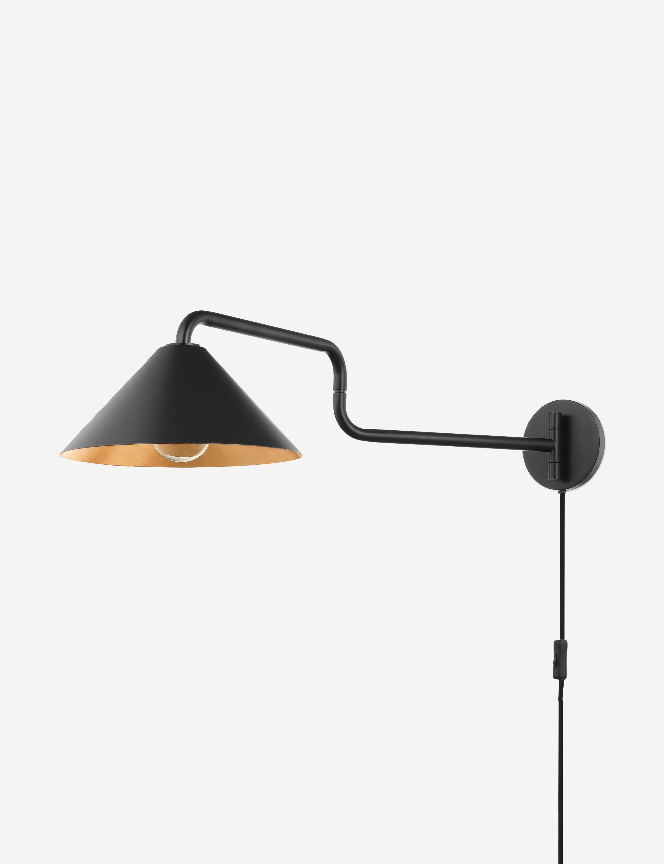 Lulu and Georgia Alexander Plug-In Sconce – Black - view 2