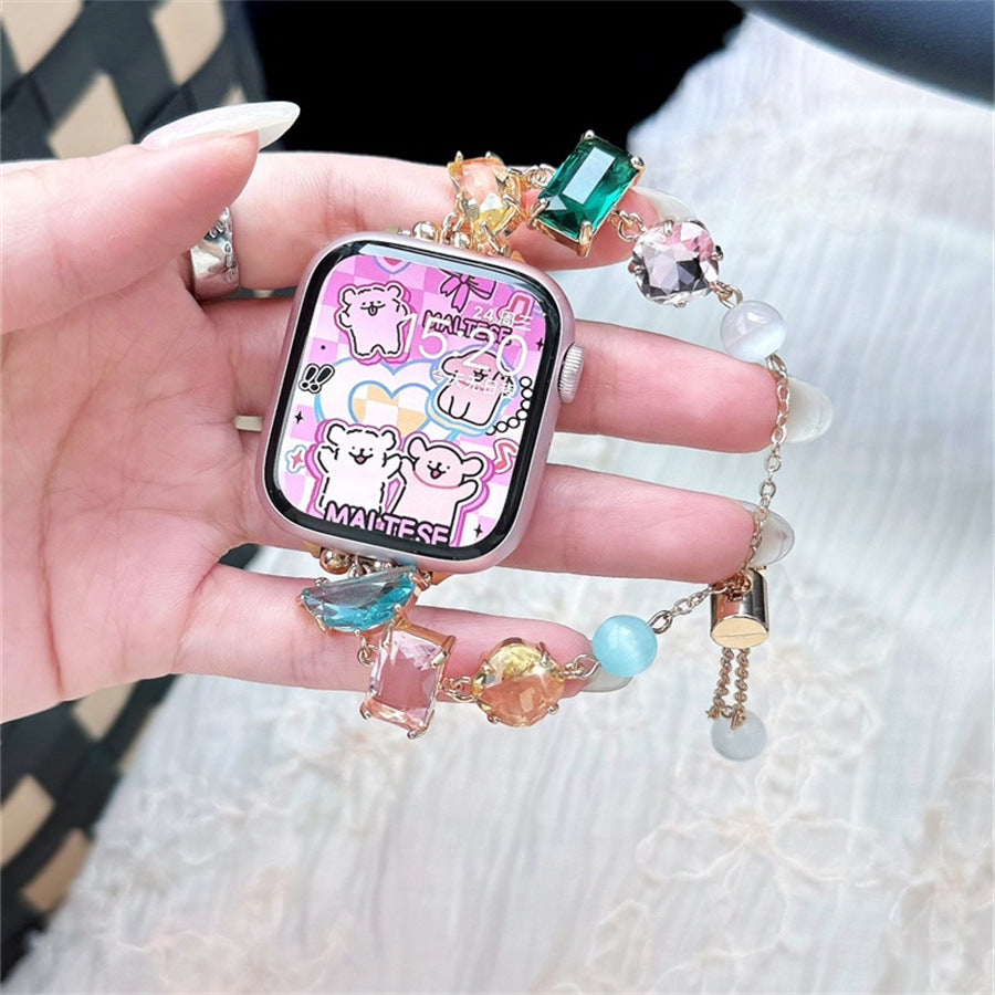 Peeperly Luminous Gemstone Bracelet for Apple Watch - view 2