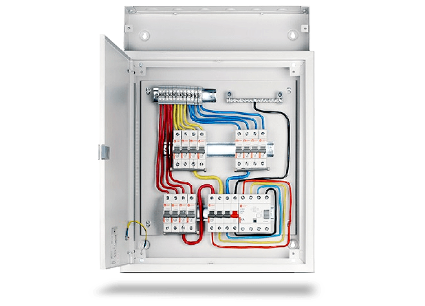 Orient Electric TPN Double Door Prewired Distribution Board With Cable