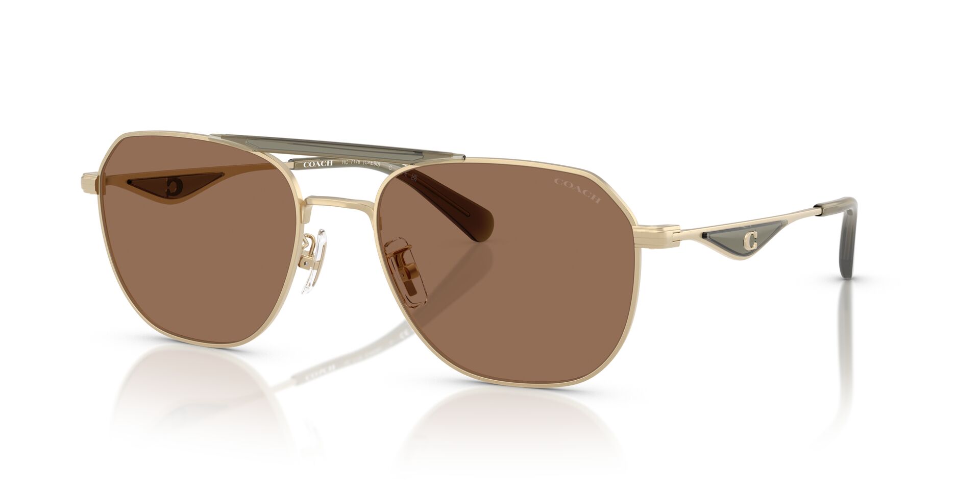 Coach Hc7178 900573 57 Sunglasses