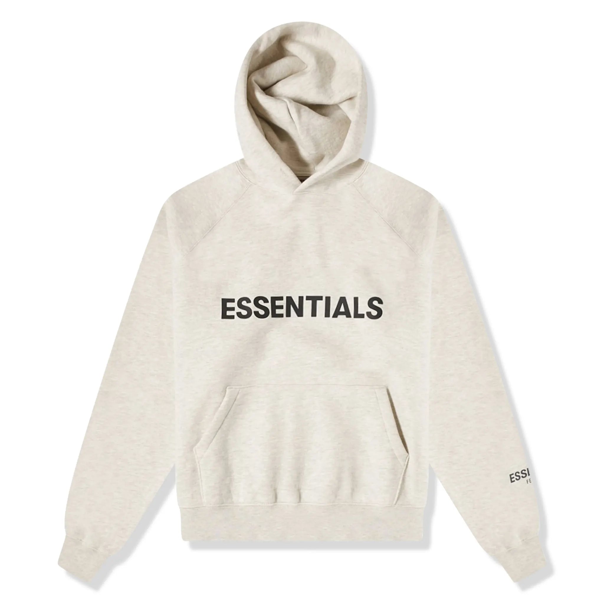 Fear Of God Essentials Oatmeal Hoodie – Grey
