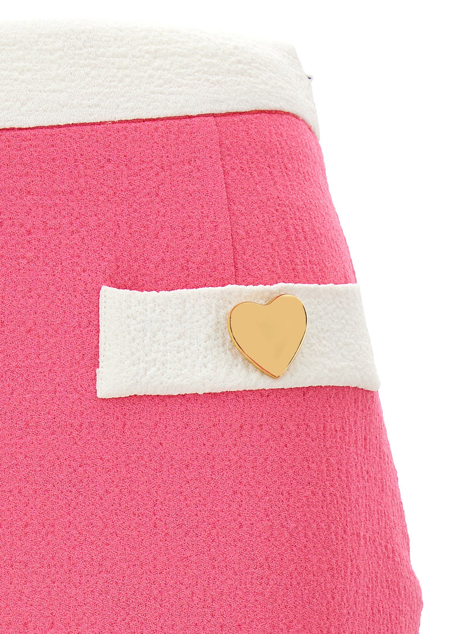 Moschino Heart Buttons Skirt – 99% viscose 1% elastane - view 3