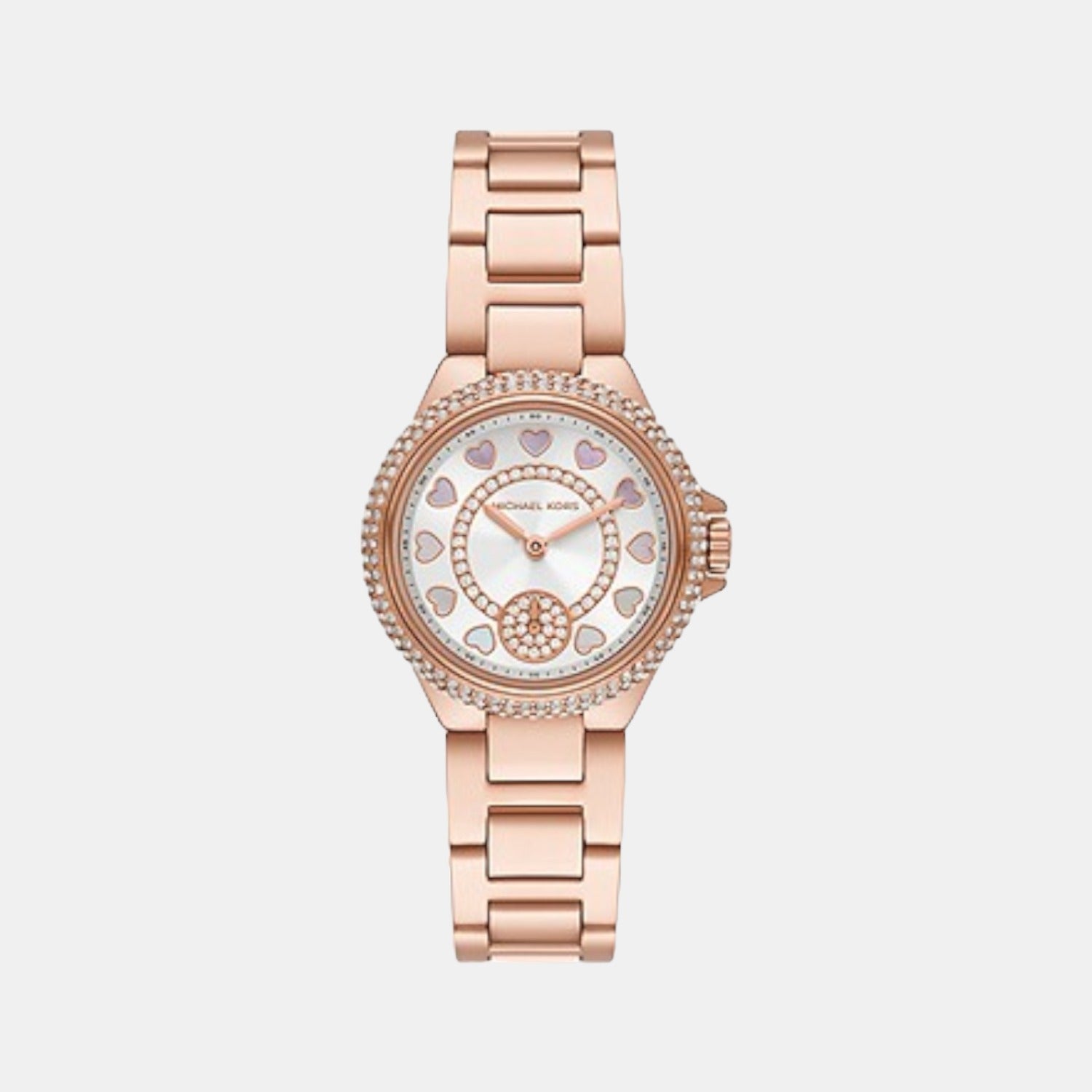 Michael Kors Camille Women Quartz White Dial Analog Stainless Steel Watch MK4700