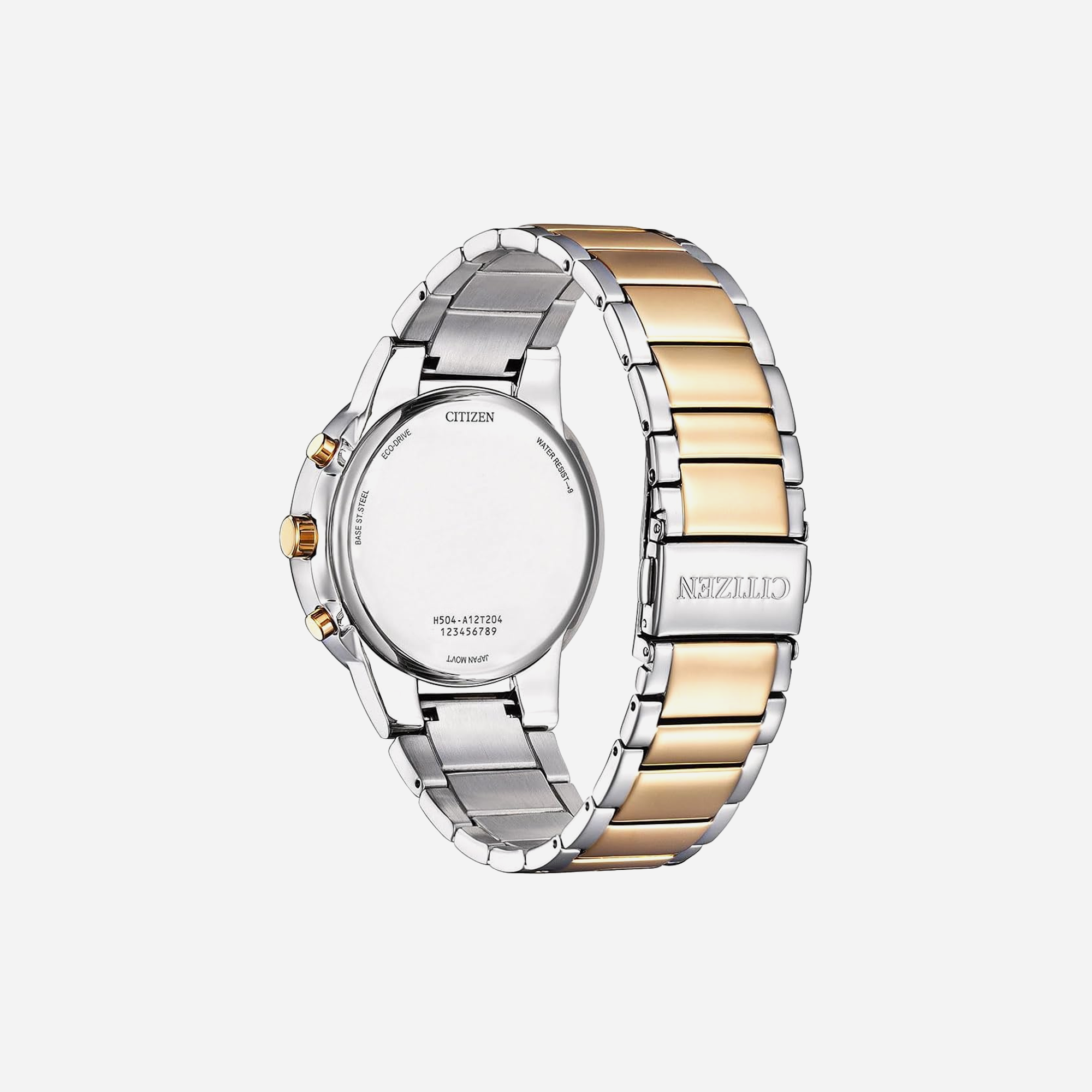 Citizen Eco-Drive Gents Watch White Dial – Multi - view 2