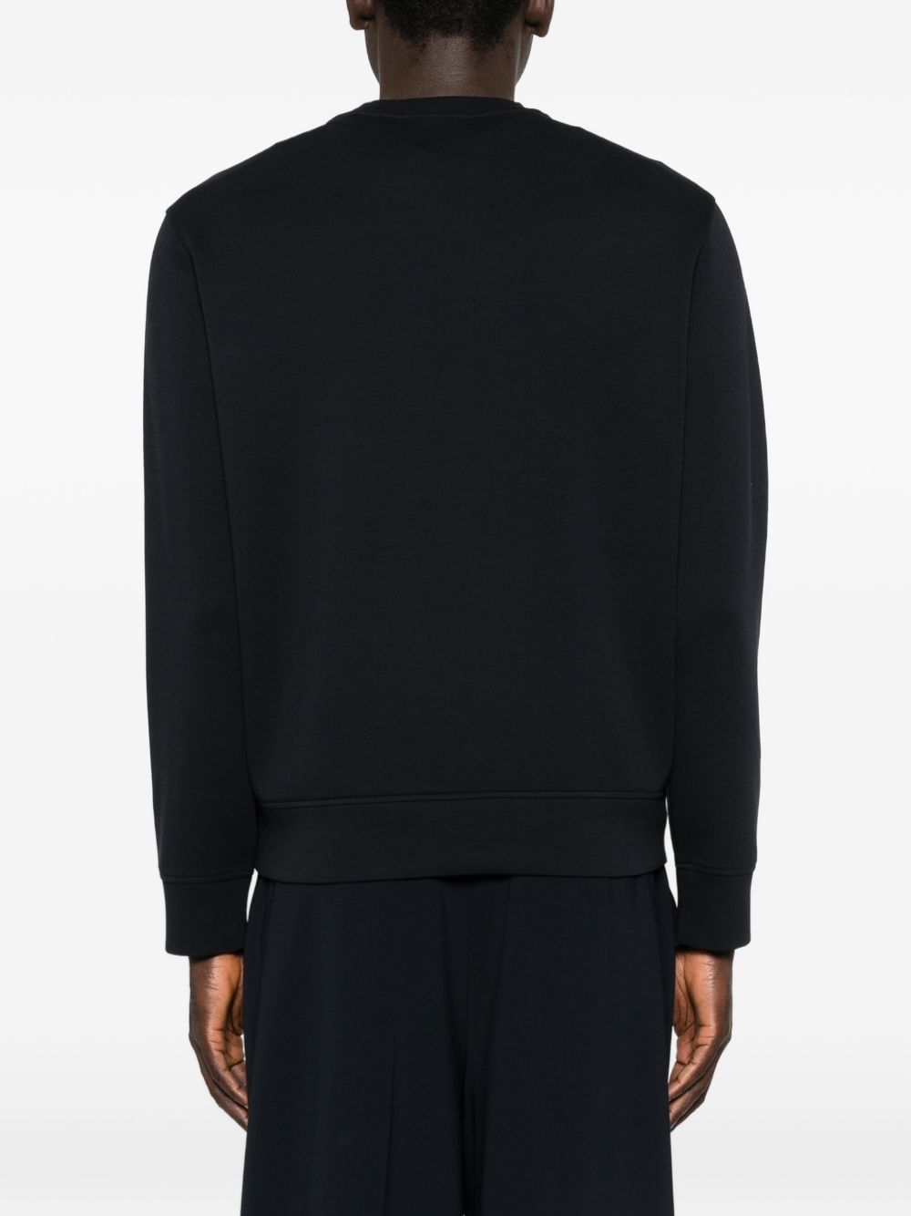 Emporio Armani Logo cotton sweatshirt - view 2