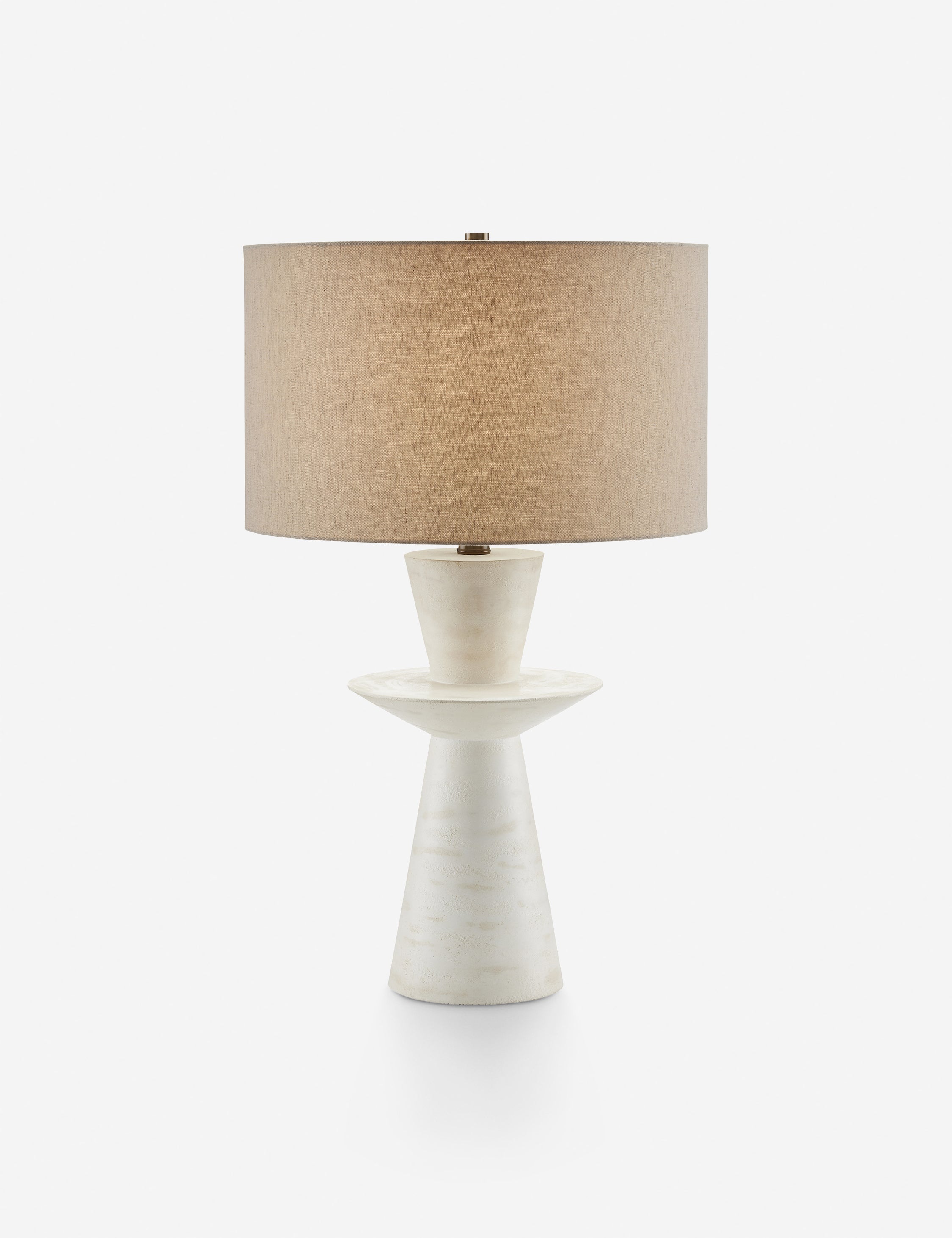 Lulu and Georgia Vada Table Lamp – White - view 2