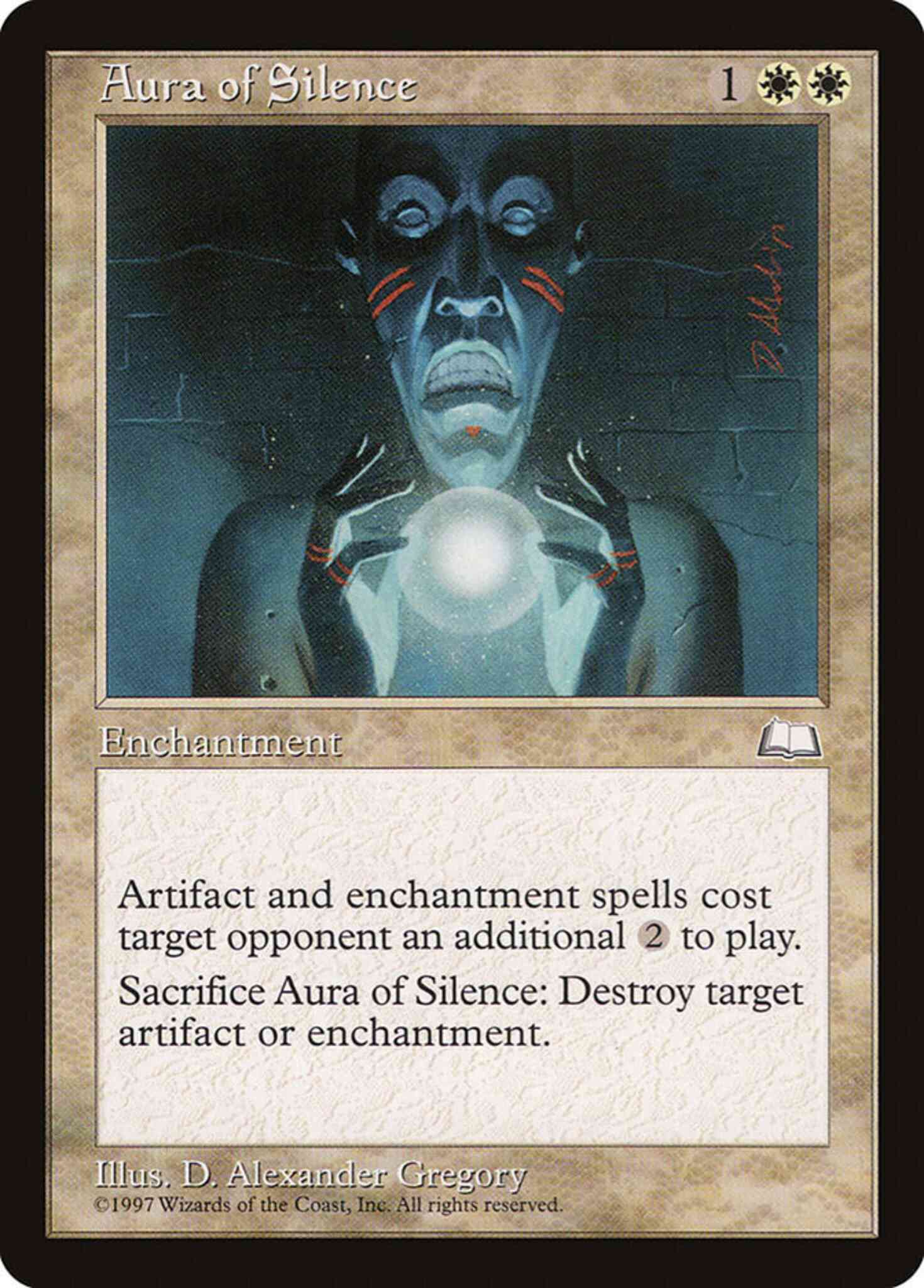 Magic Aura of Silence [7] [Weatherlight] [Non-Foil]